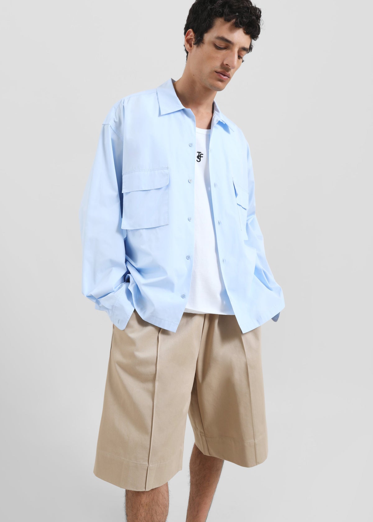 Adan Bermuda Shorts - Beige β view 3 of 9