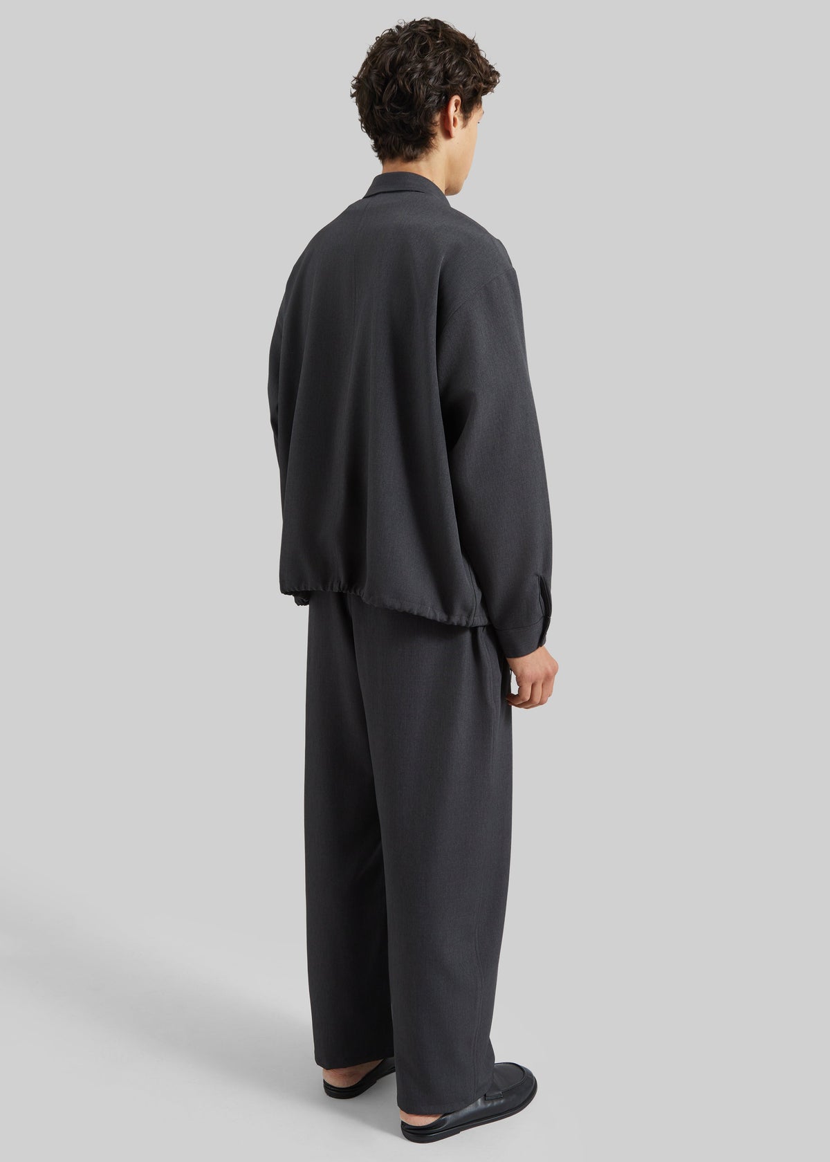 Alessio Shirt Jacket - Charcoal β view 6 of 7