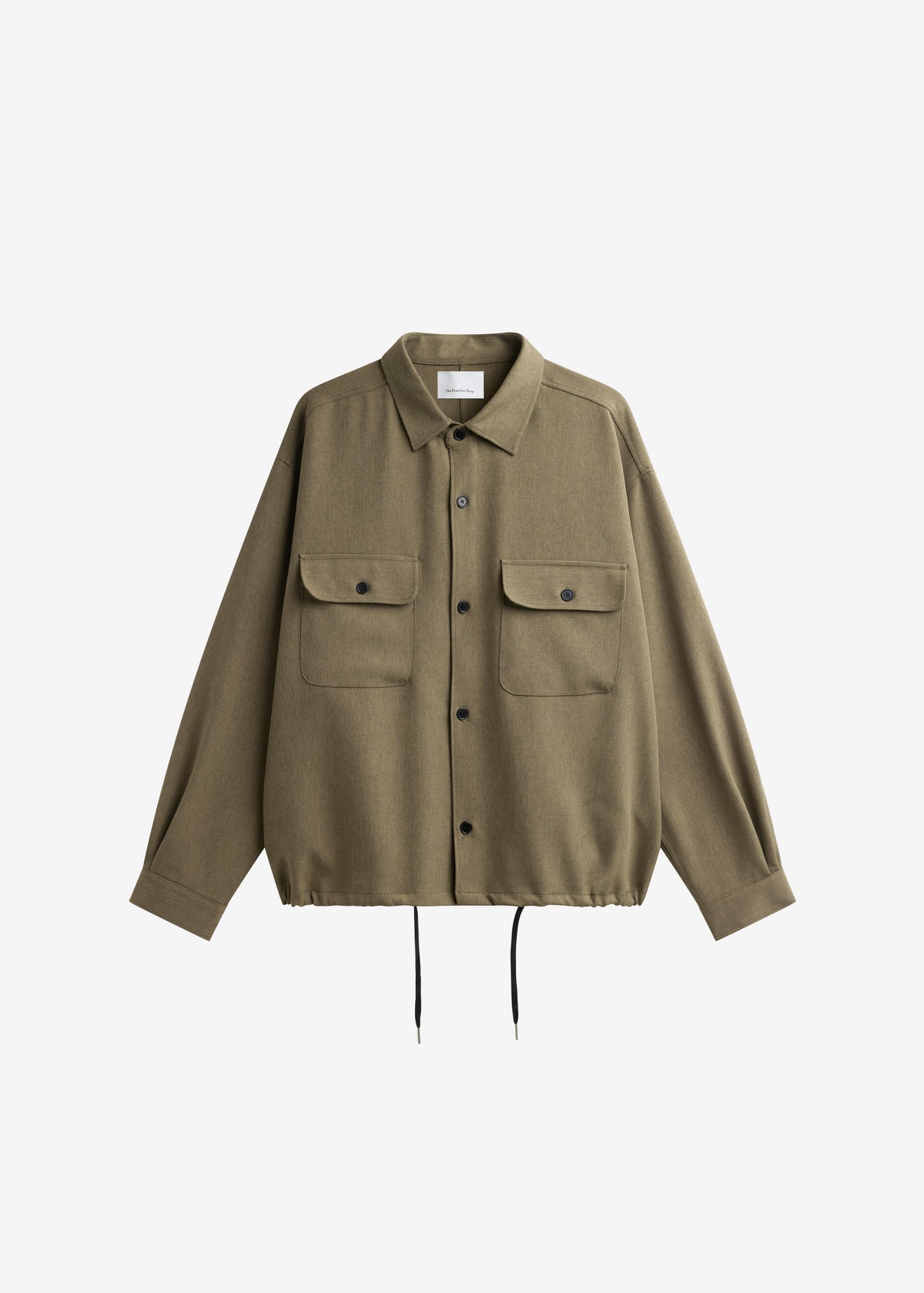Alessio Shirt Jacket - Olive β view 8 of 8