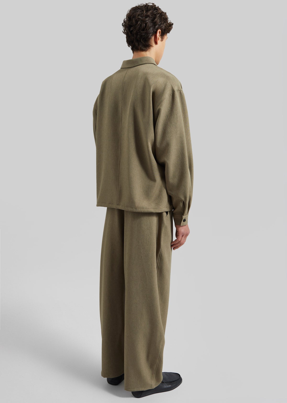 Alessio Shirt Jacket - Olive β view 7 of 8