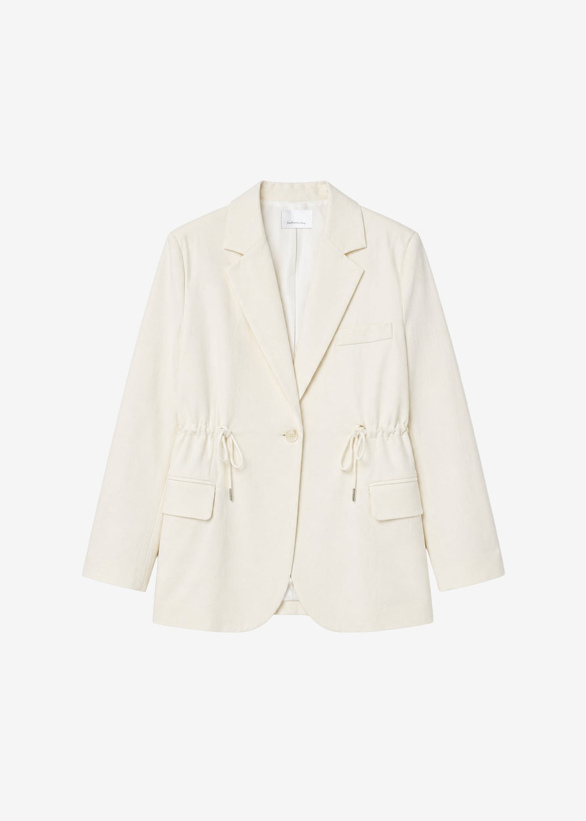 Altea Drawstring Blazer - Ivory β view 9 of 9
