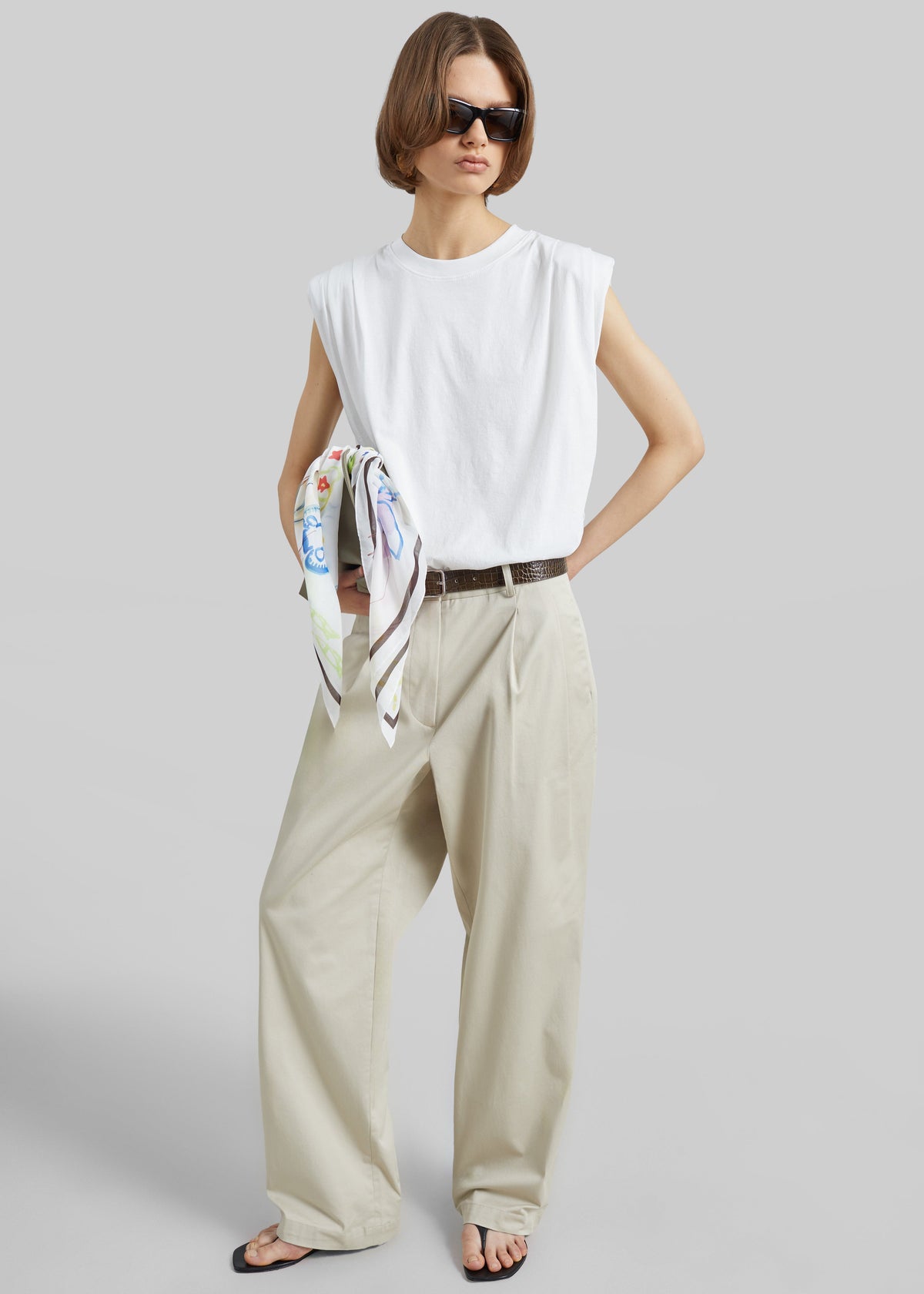 Alvor Padded Balloon Top - White β view 6 of 9