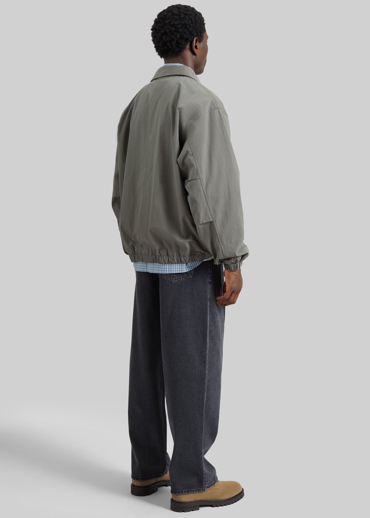 Andres Coach Jacket - Pale Olive β view 6 of 7