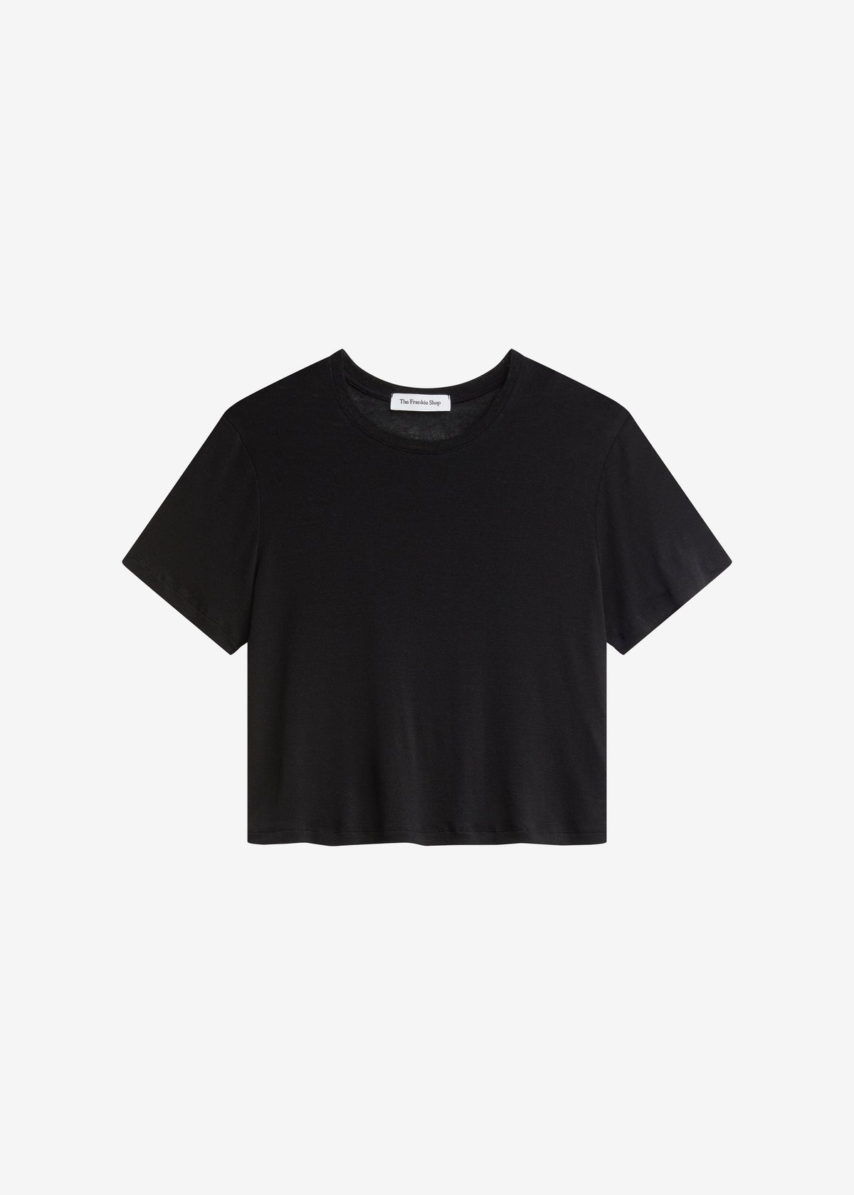 Andria Cropped Knit Top - Black β view 6 of 6