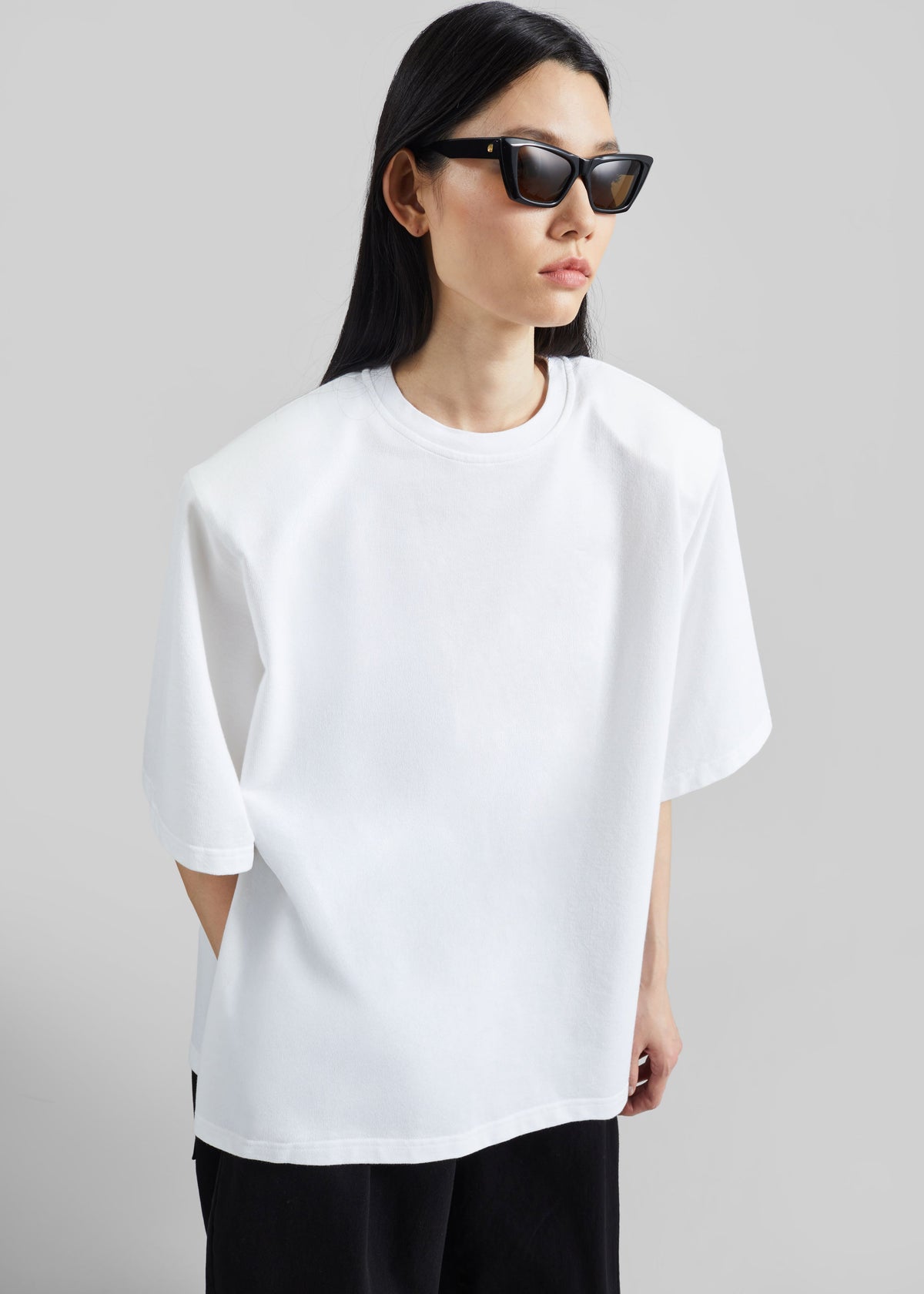 Anira Padded T-Shirt - White β view 5 of 11