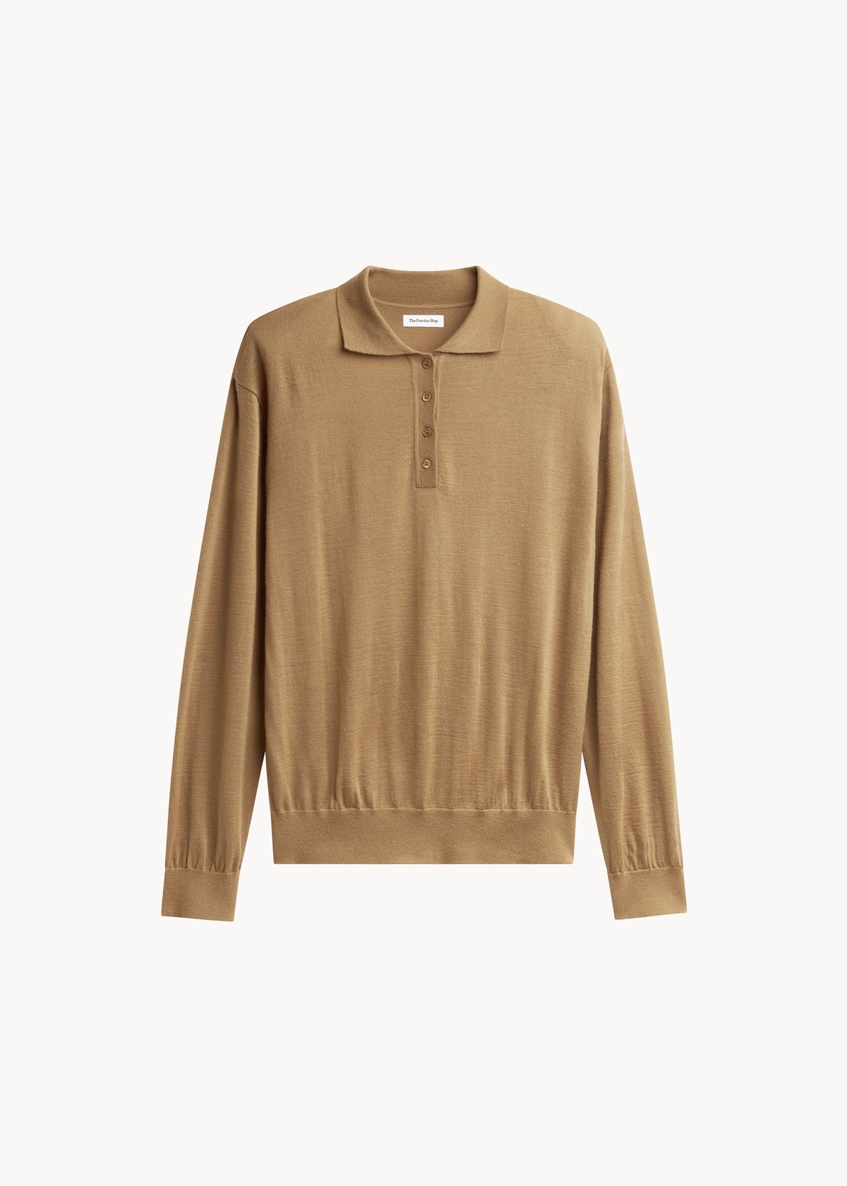 Avallon Padded Knit Polo - Camel β view 9 of 9