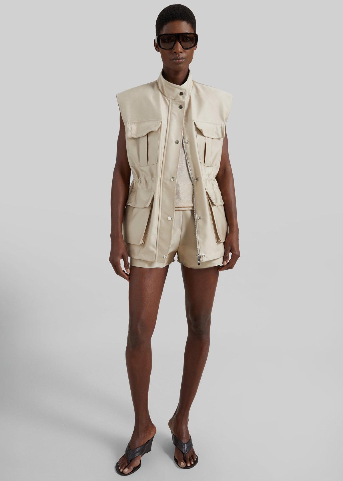 Avanca Wired Utility Vest - Beige β view 5 of 8