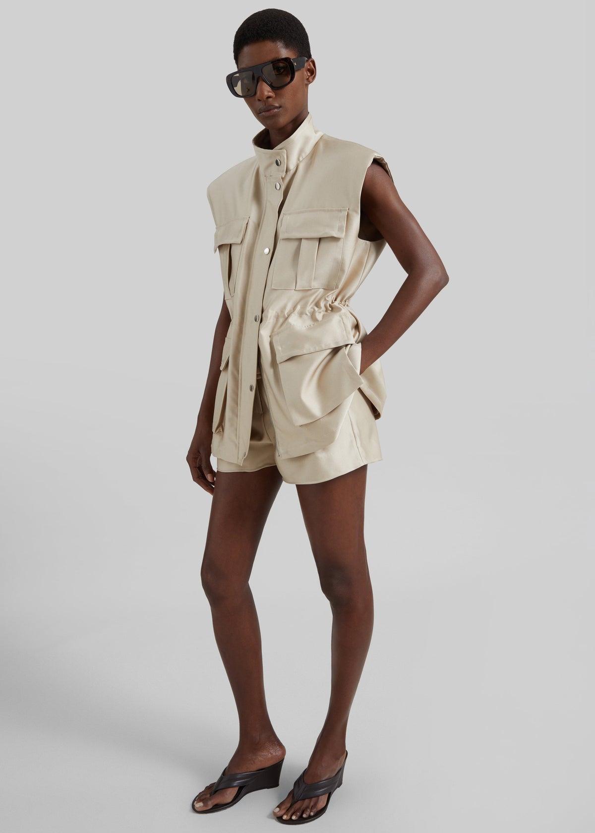 Avanca Wired Utility Vest - Beige β view 1 of 8