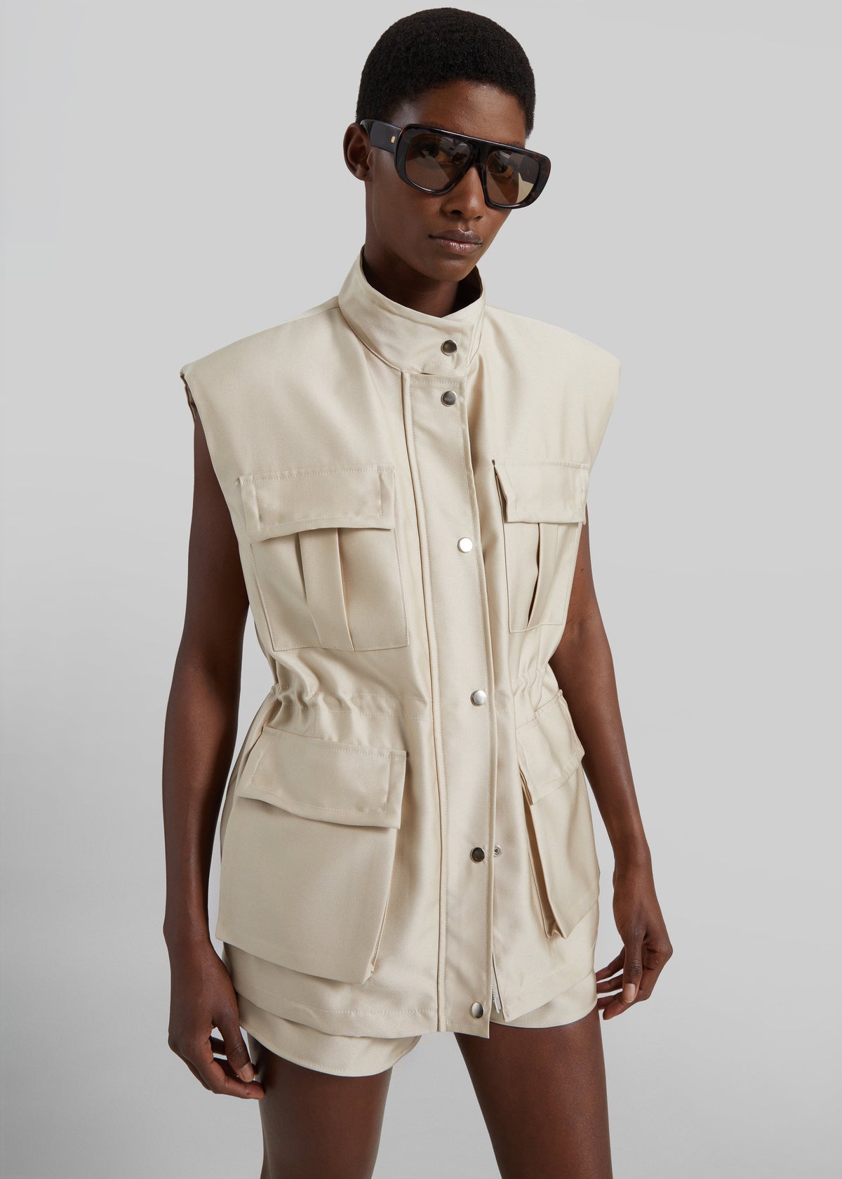 Avanca Wired Utility Vest - Beige β view 2 of 8