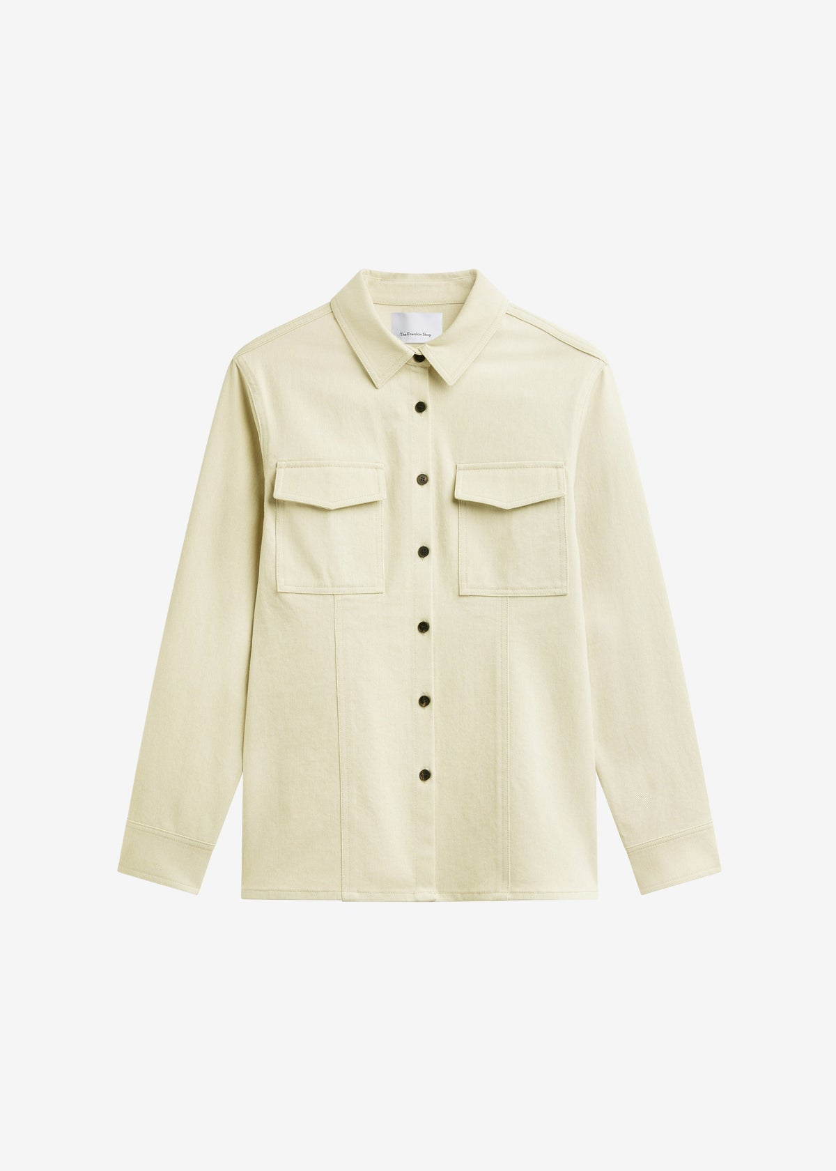 Aversa Tailored Overshirt - Light Beige β view 7 of 7