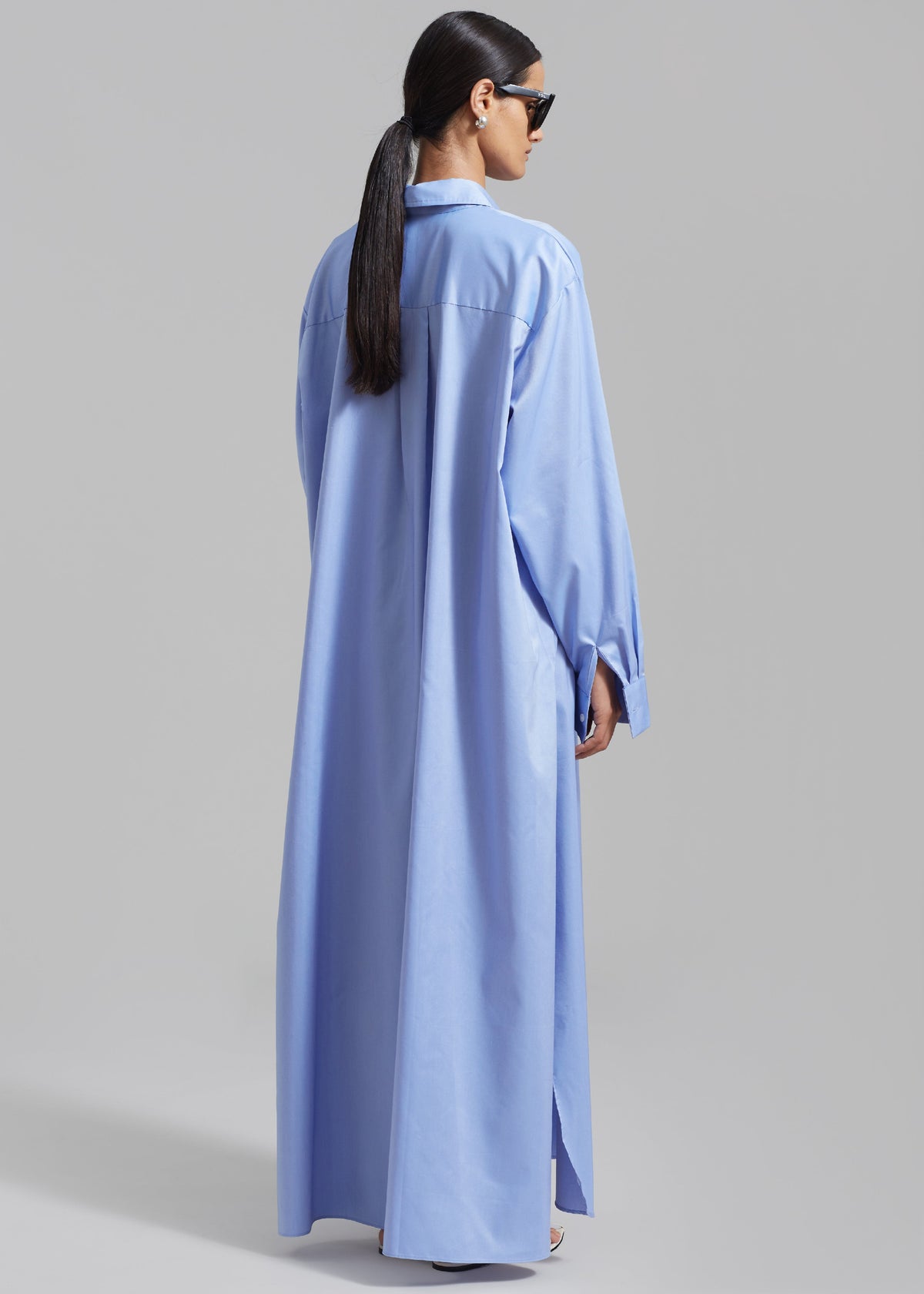 Avery Shirt Dress - Blue β view 7 of 8