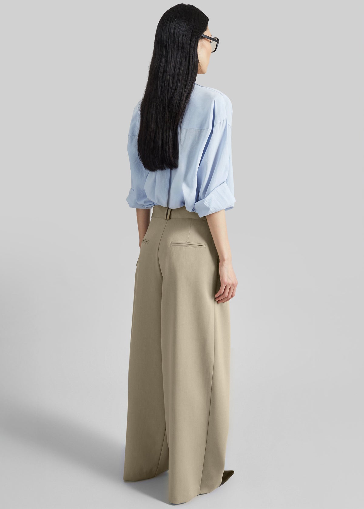 Avray Pleated Trousers - Beige β view 10 of 11