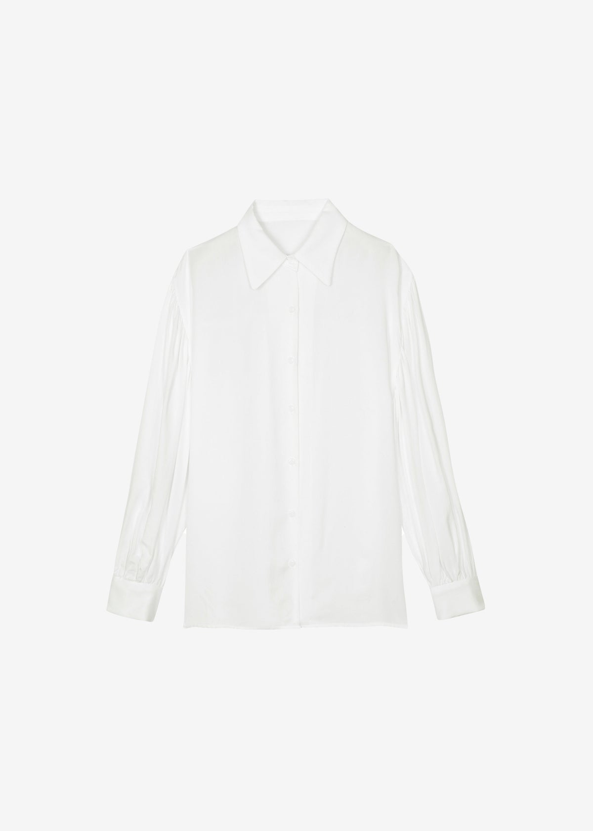 Azura Fluid Shirt - White β view 7 of 7
