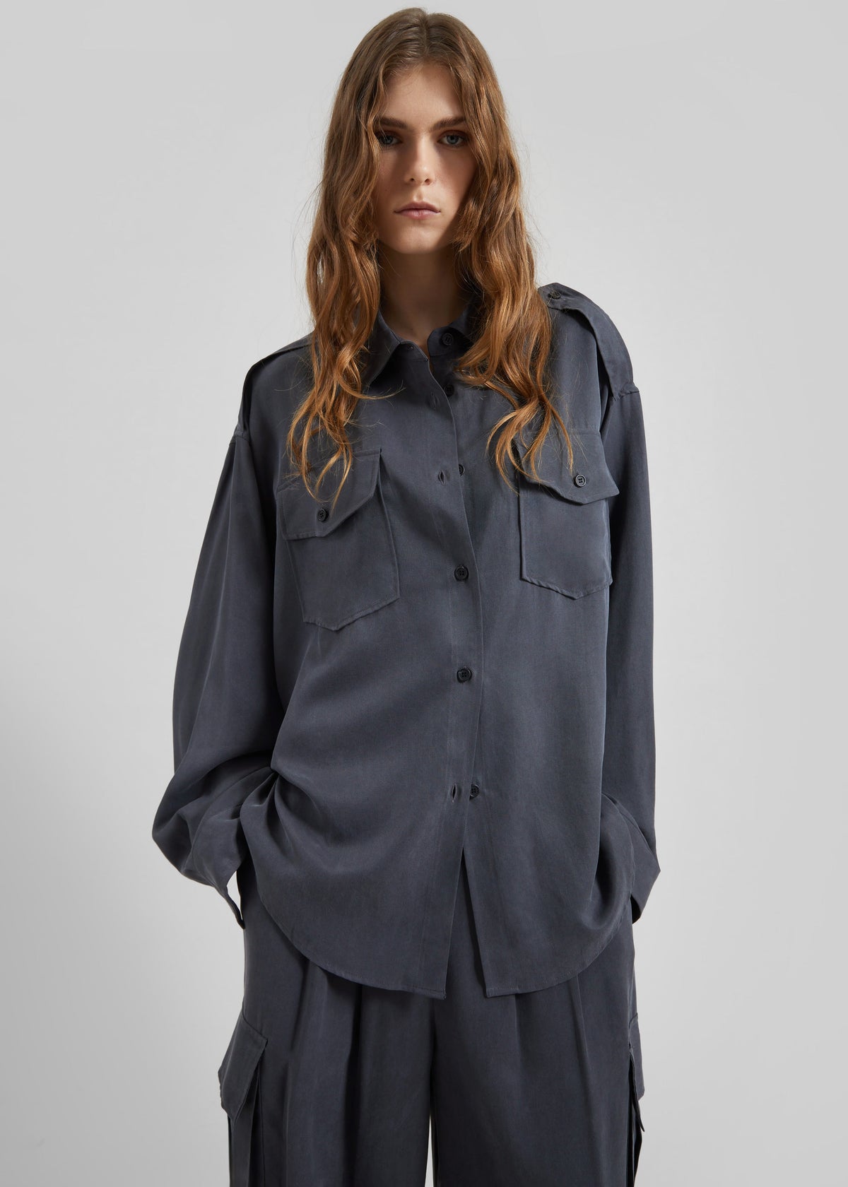 Balsta Cargo Shirt - Dark Grey β view 7 of 9