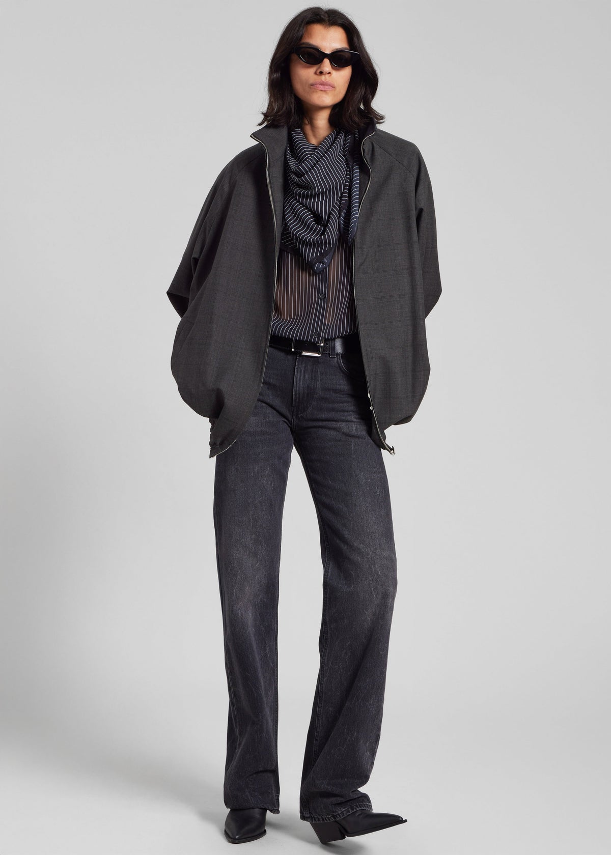 Baxter Plaid Track Jacket - Dark Grey β view 8 of 14