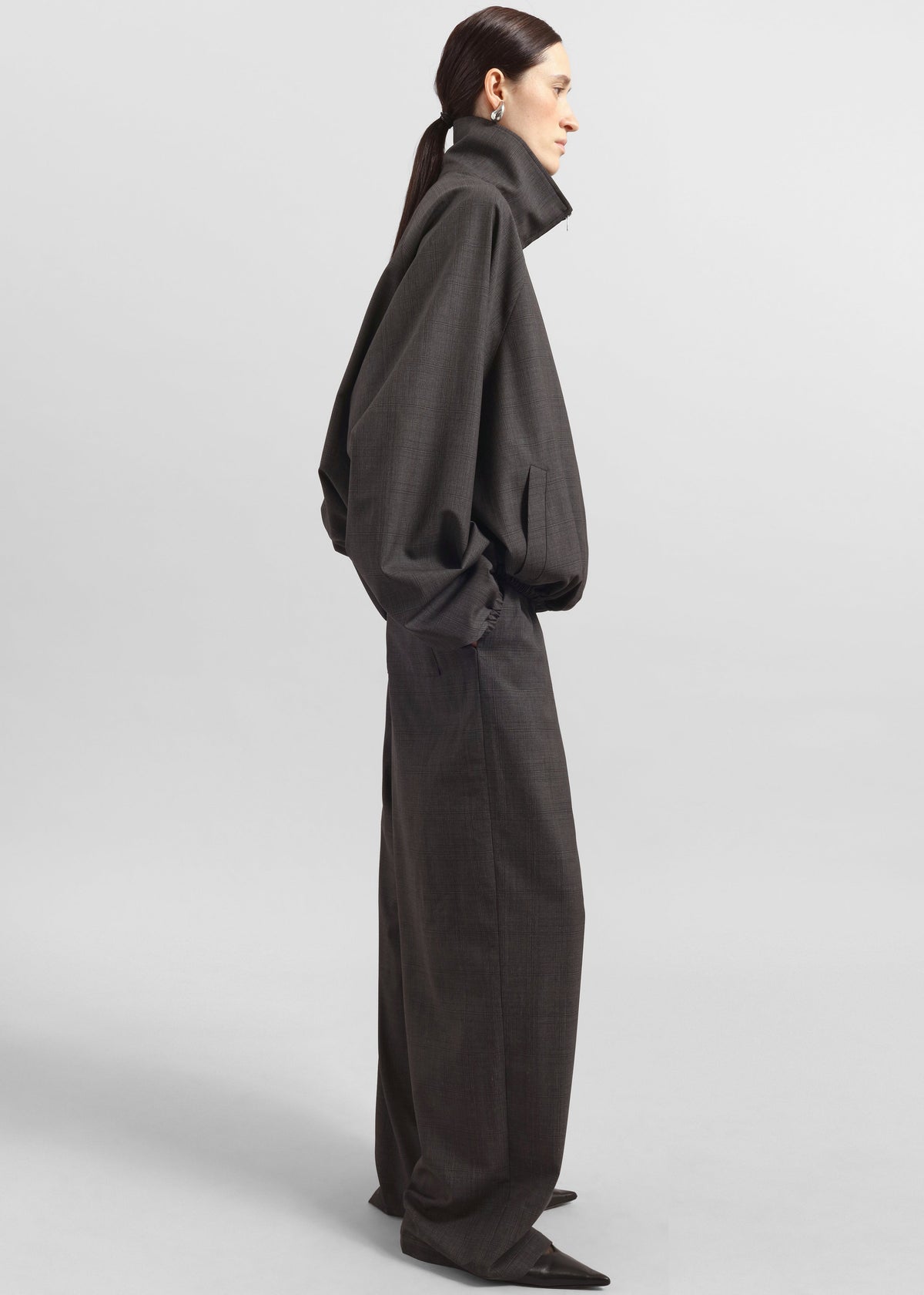 Baxter Plaid Track Pants - Dark Grey β view 7 of 10