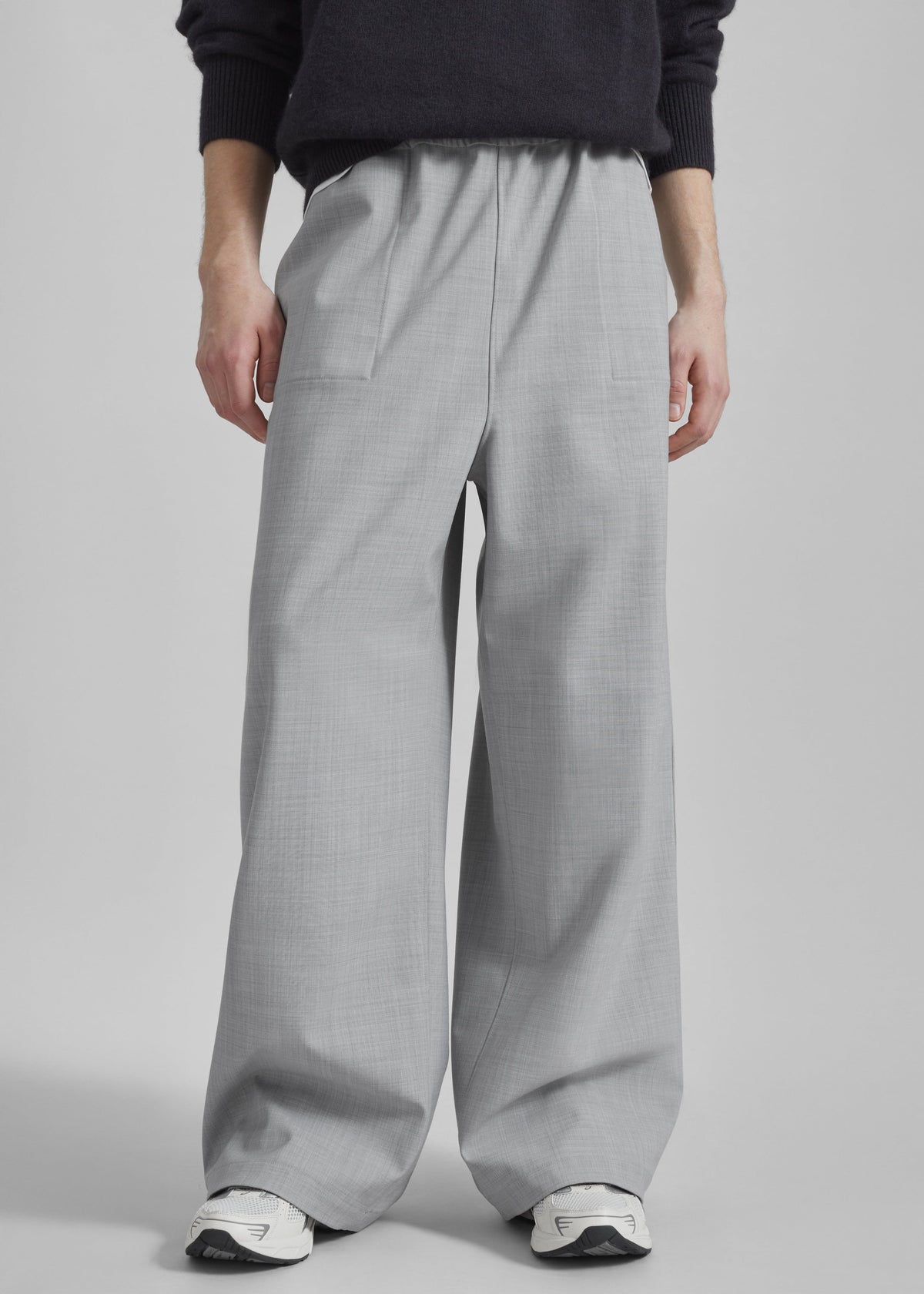 Baxter Reversible Track Pants - Grey Melange β view 7 of 13