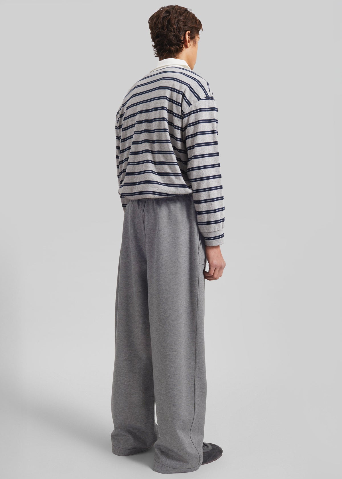 Baxter Reversible Track Pants - Grey Melange β view 12 of 13