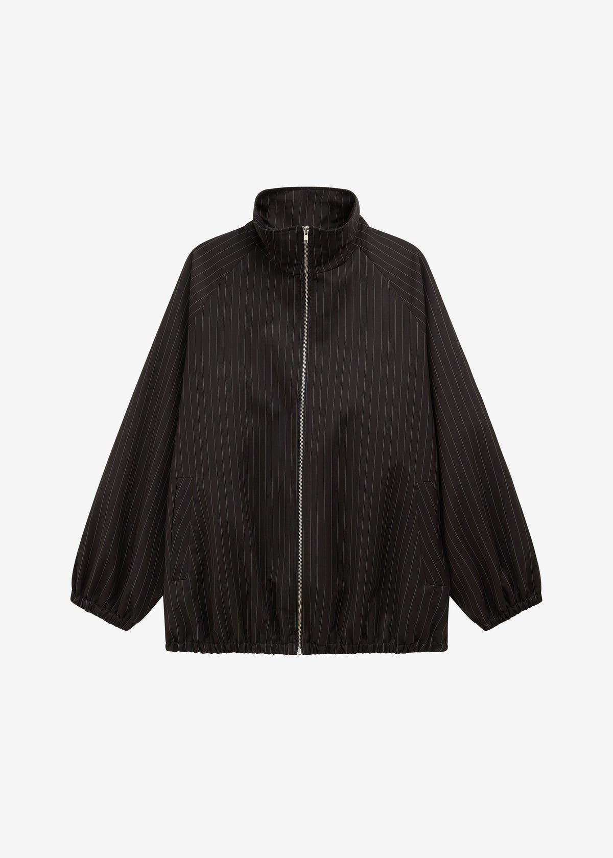 Baxter Track Jacket - Black/White Pinstripe β view 7 of 7