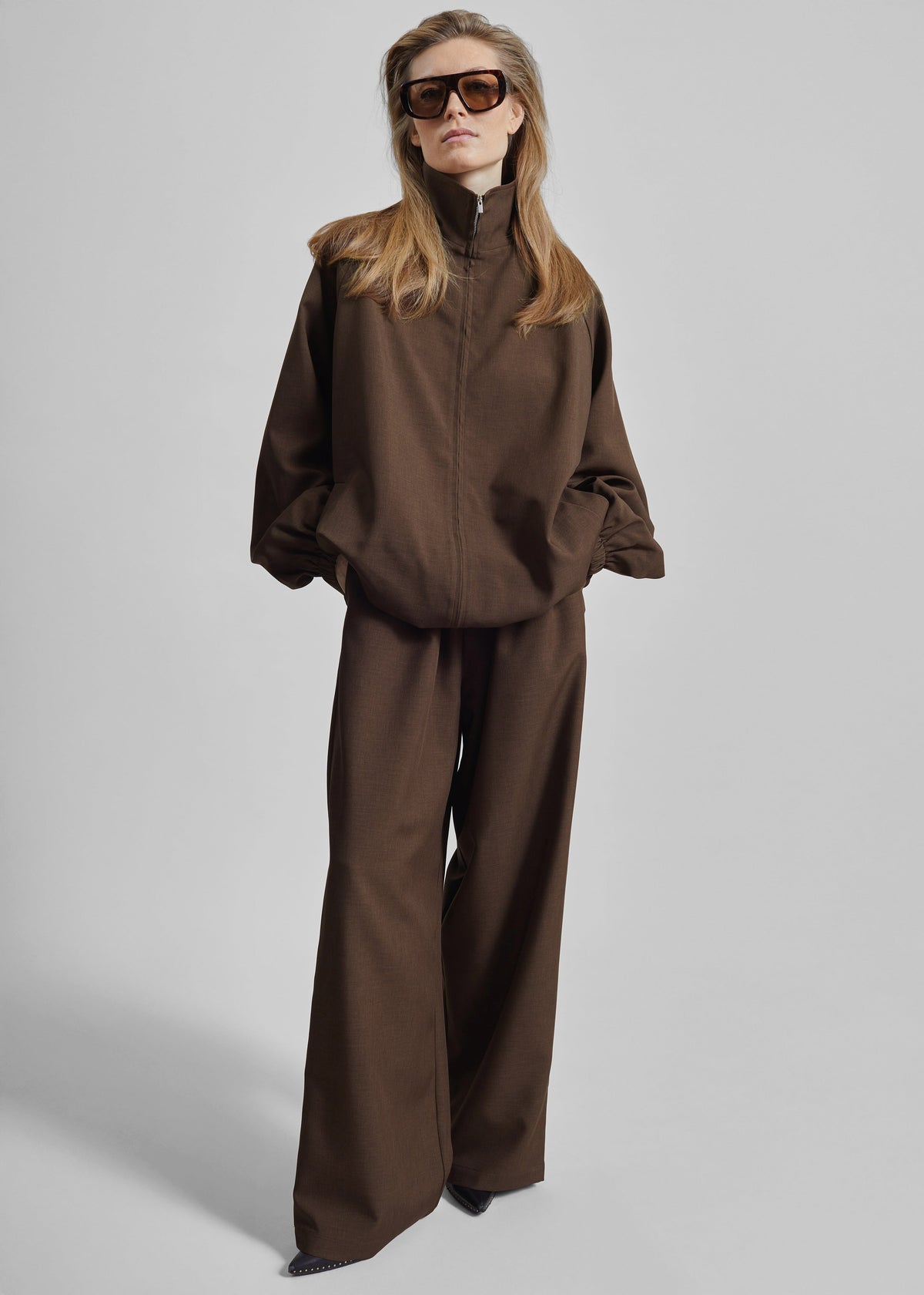 Baxter Track Jacket - Dark Brown β view 8 of 10