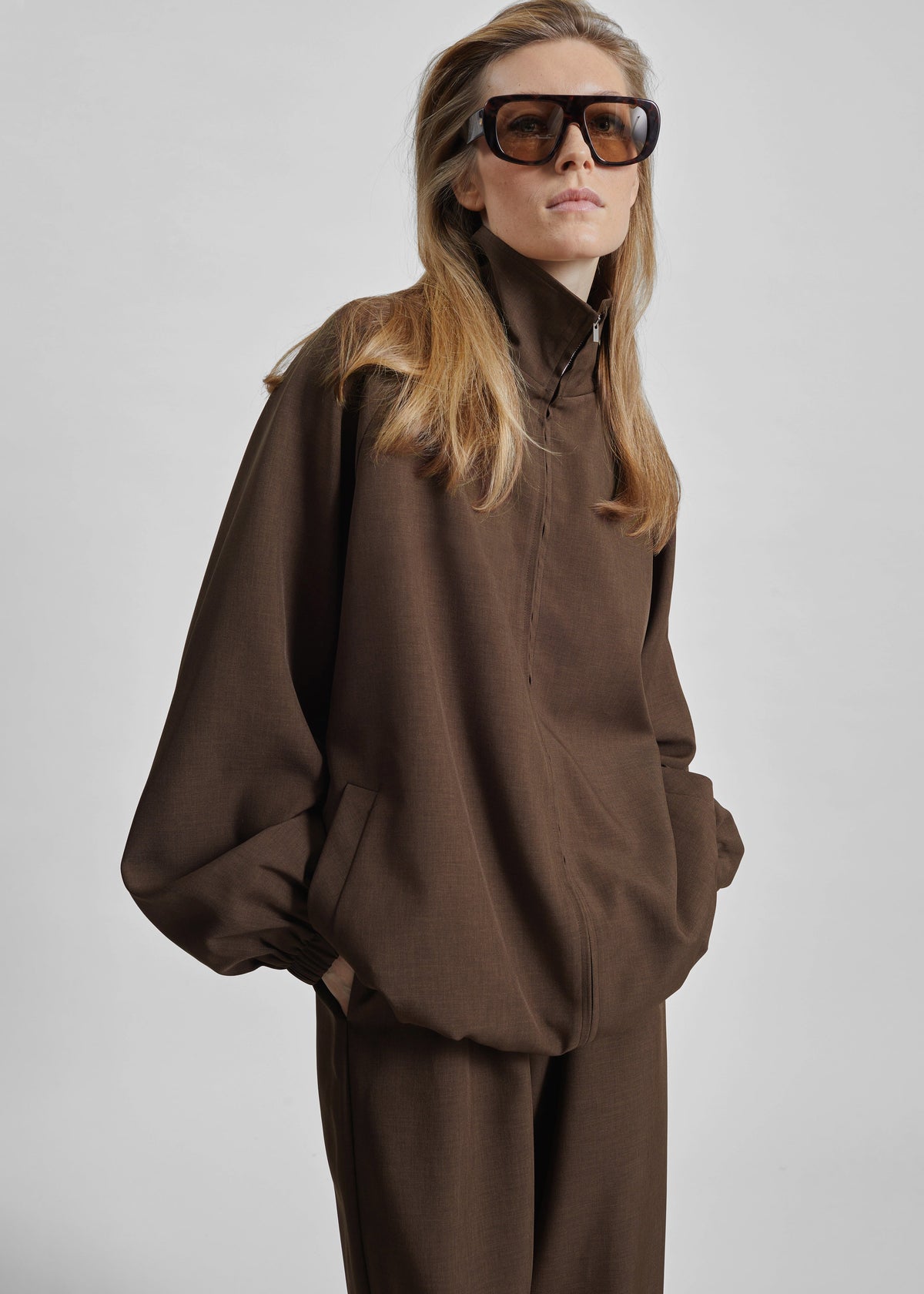 Baxter Track Jacket - Dark Brown β view 5 of 10