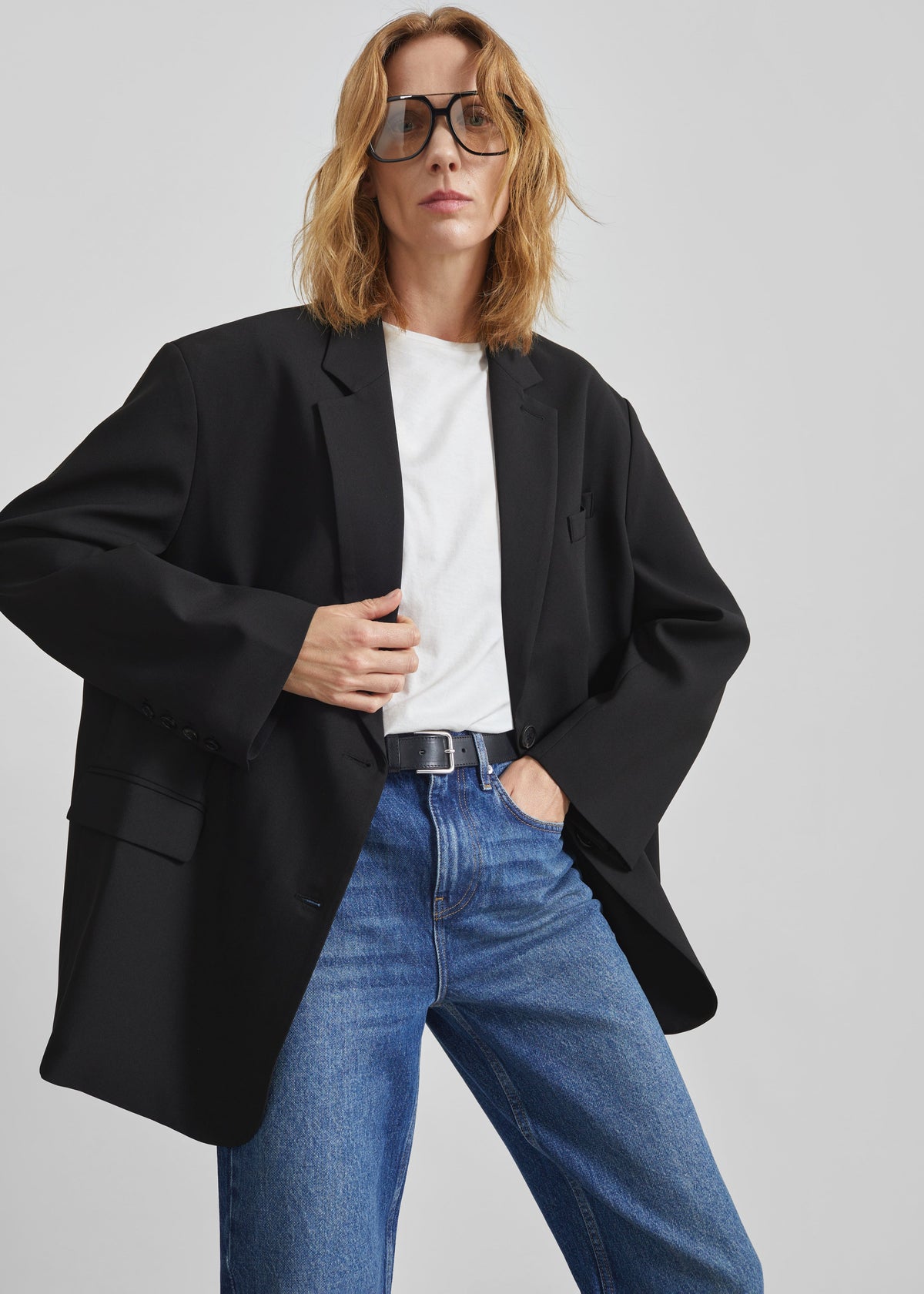 Bea Blazer - Black β view 1 of 11