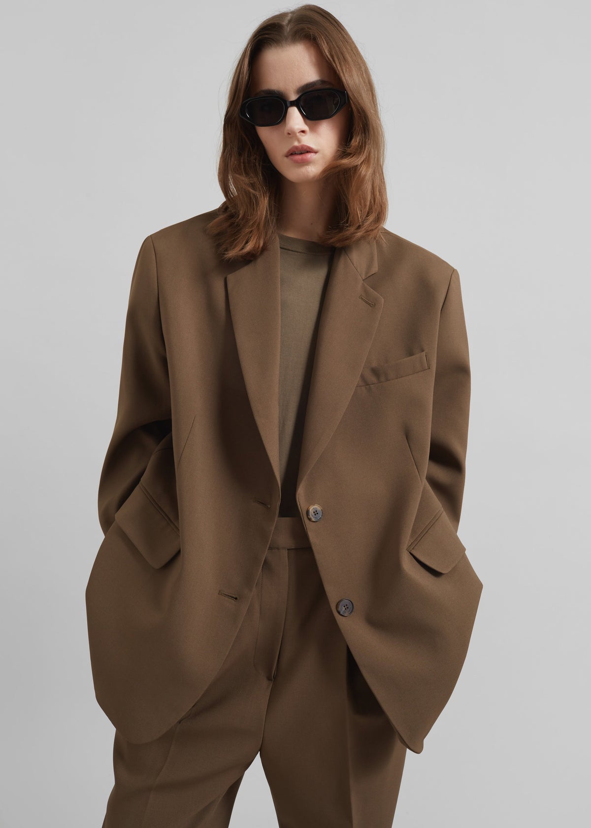 Bea Blazer - Chocolate β view 2 of 10