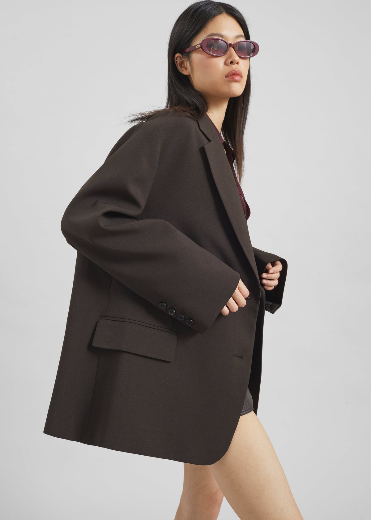 Bea Blazer - Dark Espresso β view 1 of 8