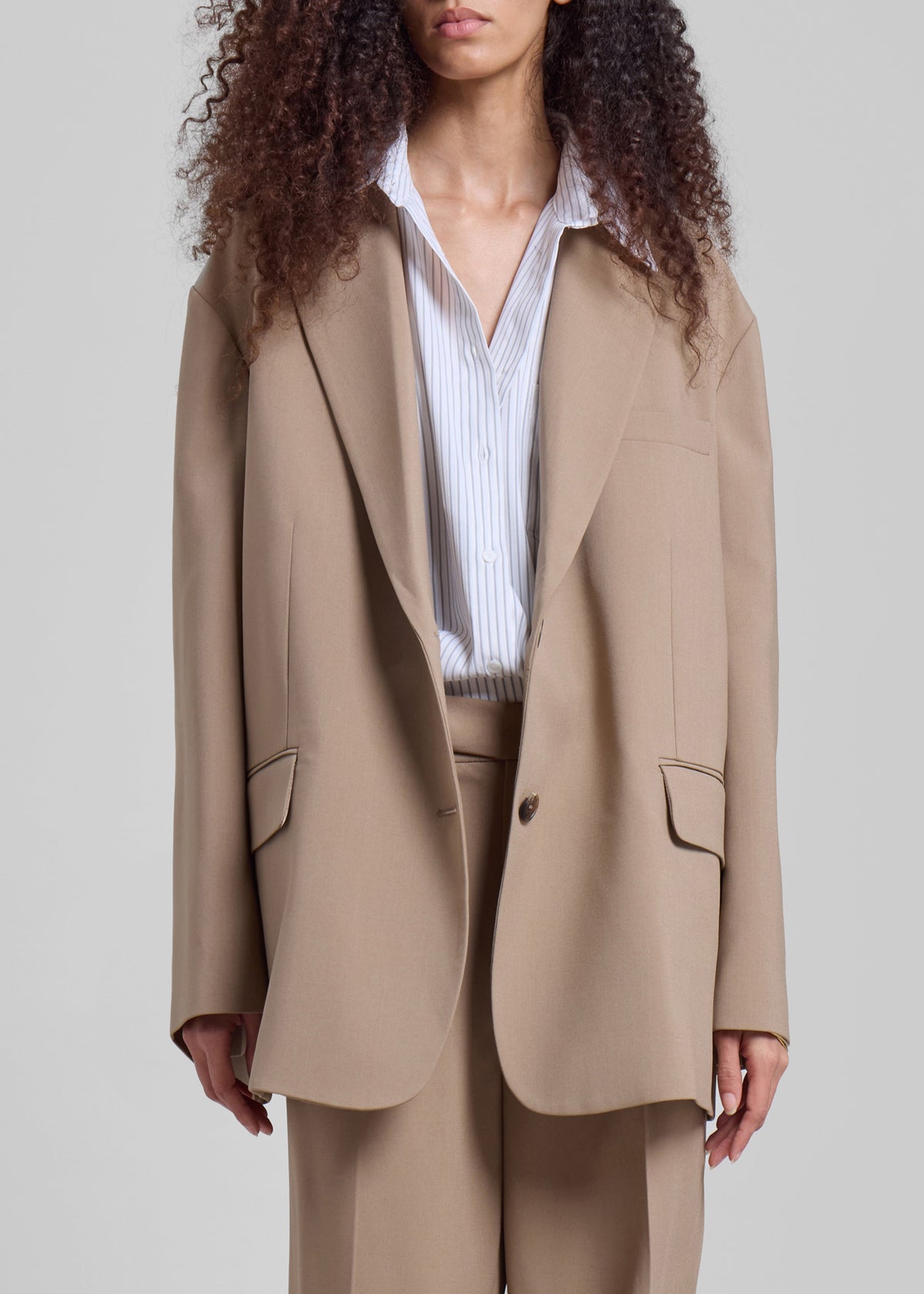 Bea Blazer - Latte β view 6 of 15