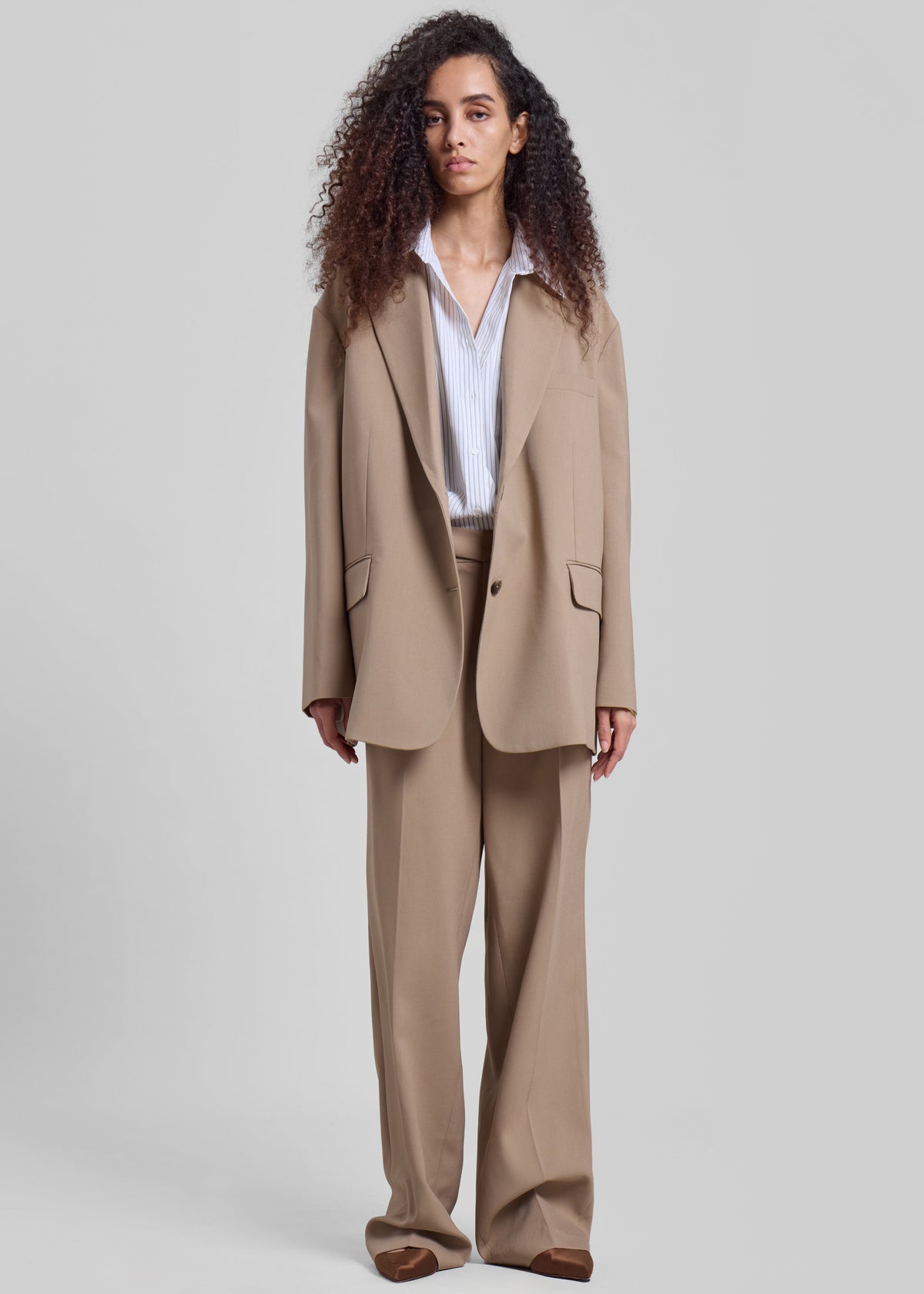 Bea Blazer - Latte β view 12 of 15