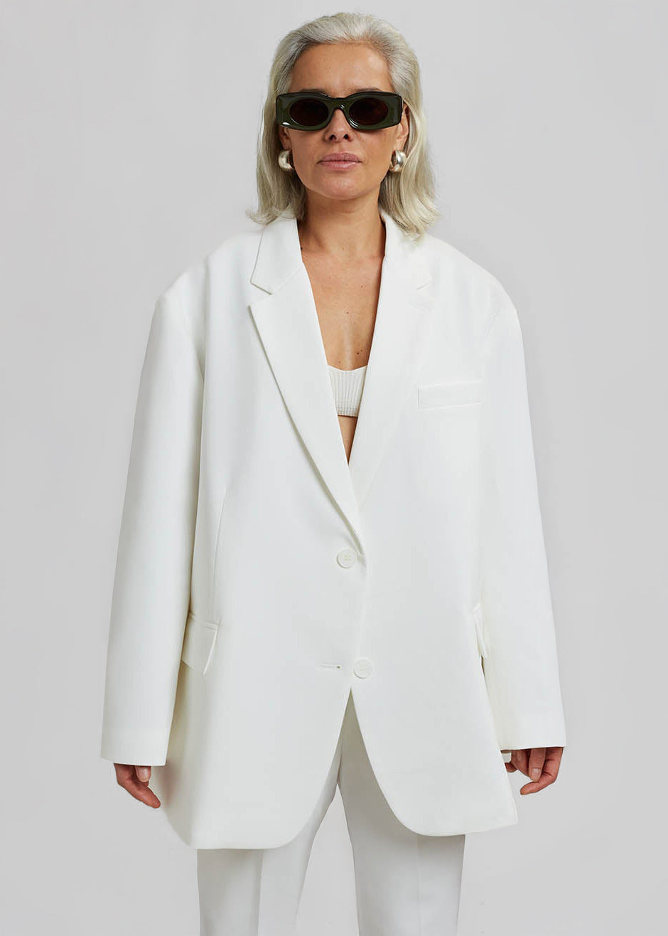 Bea Blazer - White β view 5 of 9