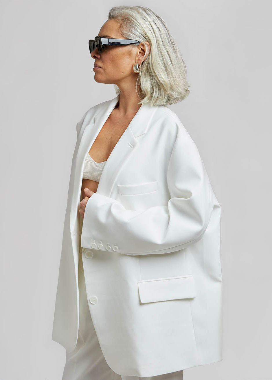 Bea Blazer - White β view 7 of 9