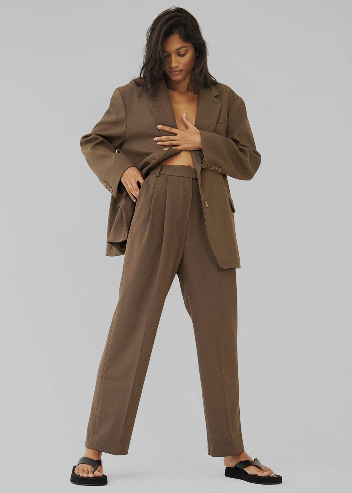 Bea Suit Pants - Chocolate β view 6 of 11