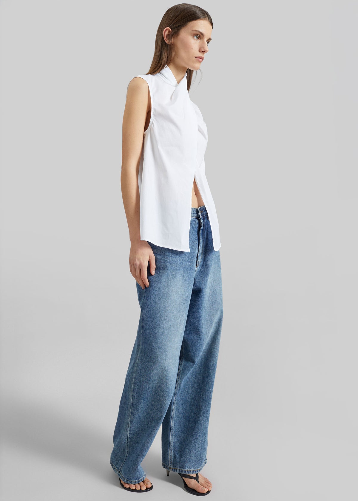 Beaufille Calla Blouse - White β view 3 of 5