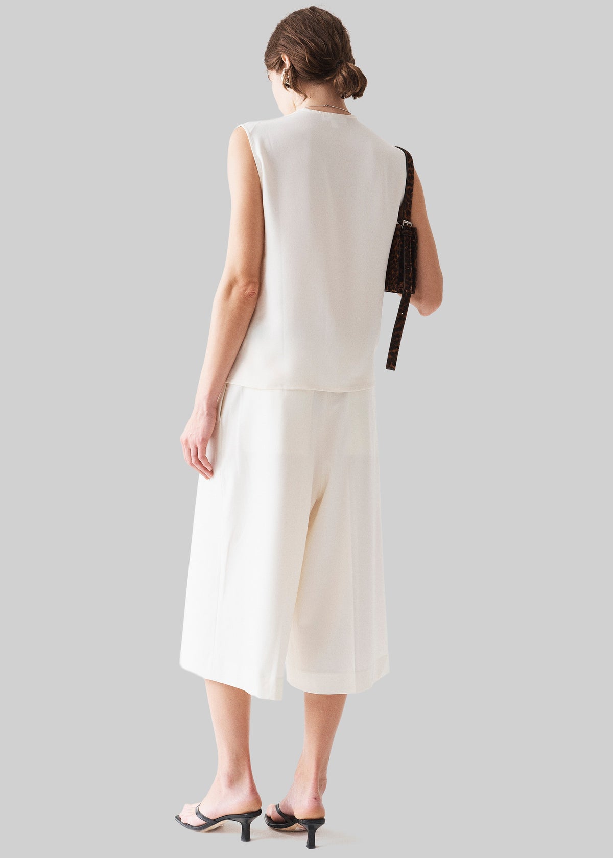 Beaufille Lewis Sleeveless Blouse - Porcelain β view 6 of 6