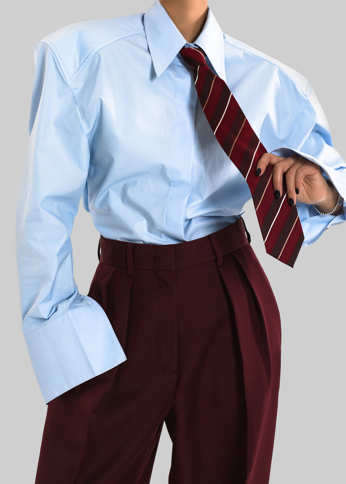 Bec Padded Shirt - Light Blue β view 2 of 21