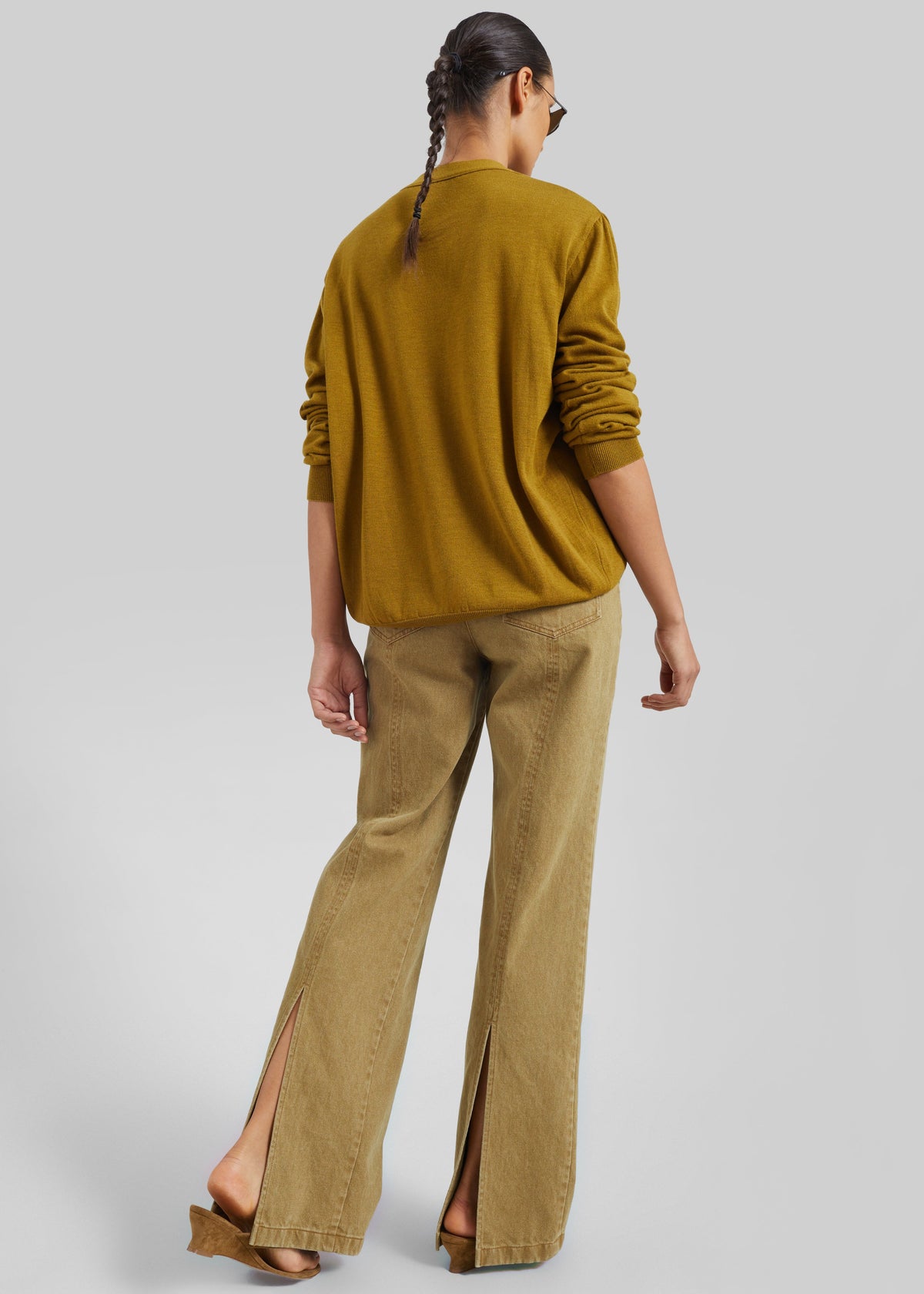Beckett Straight Jeans - Olive Brown β view 1 of 6