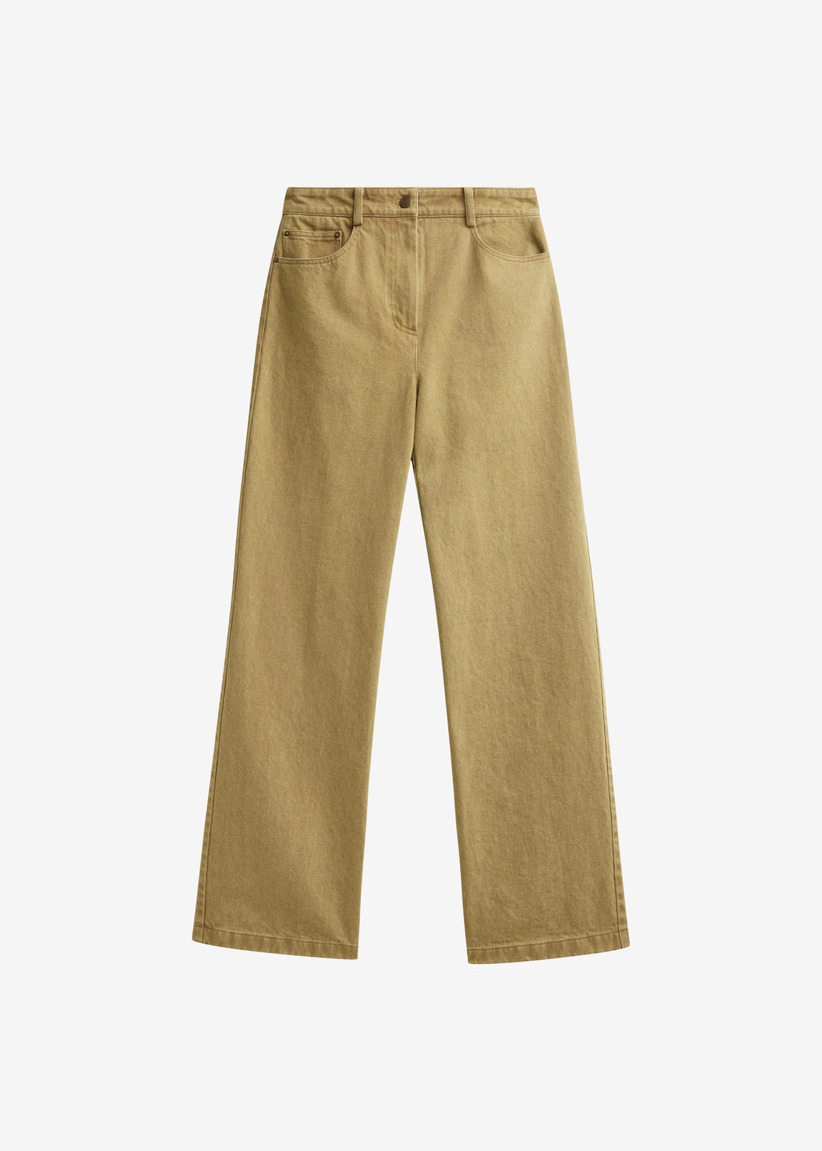 Beckett Straight Jeans - Olive Brown β view 6 of 6