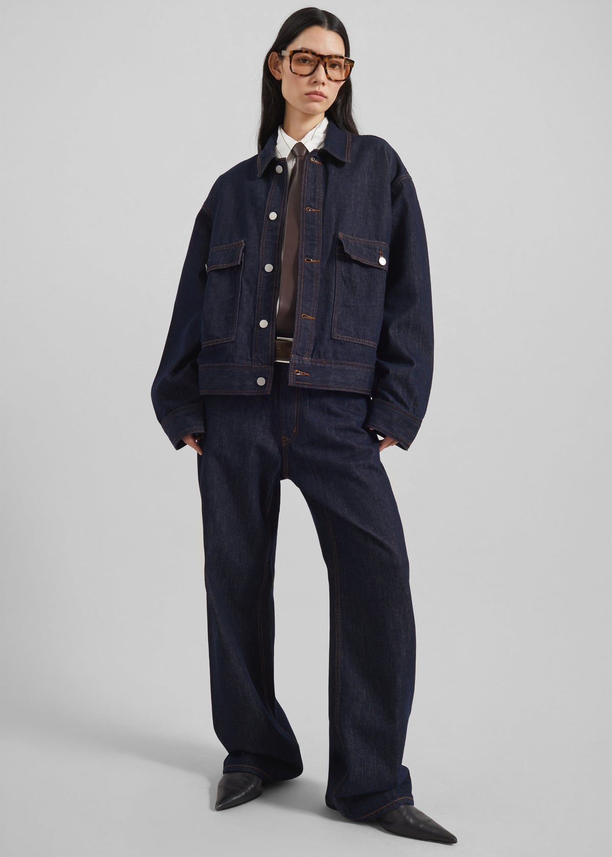 Belden Straight Leg Jeans - Dark Wash β view 8 of 10