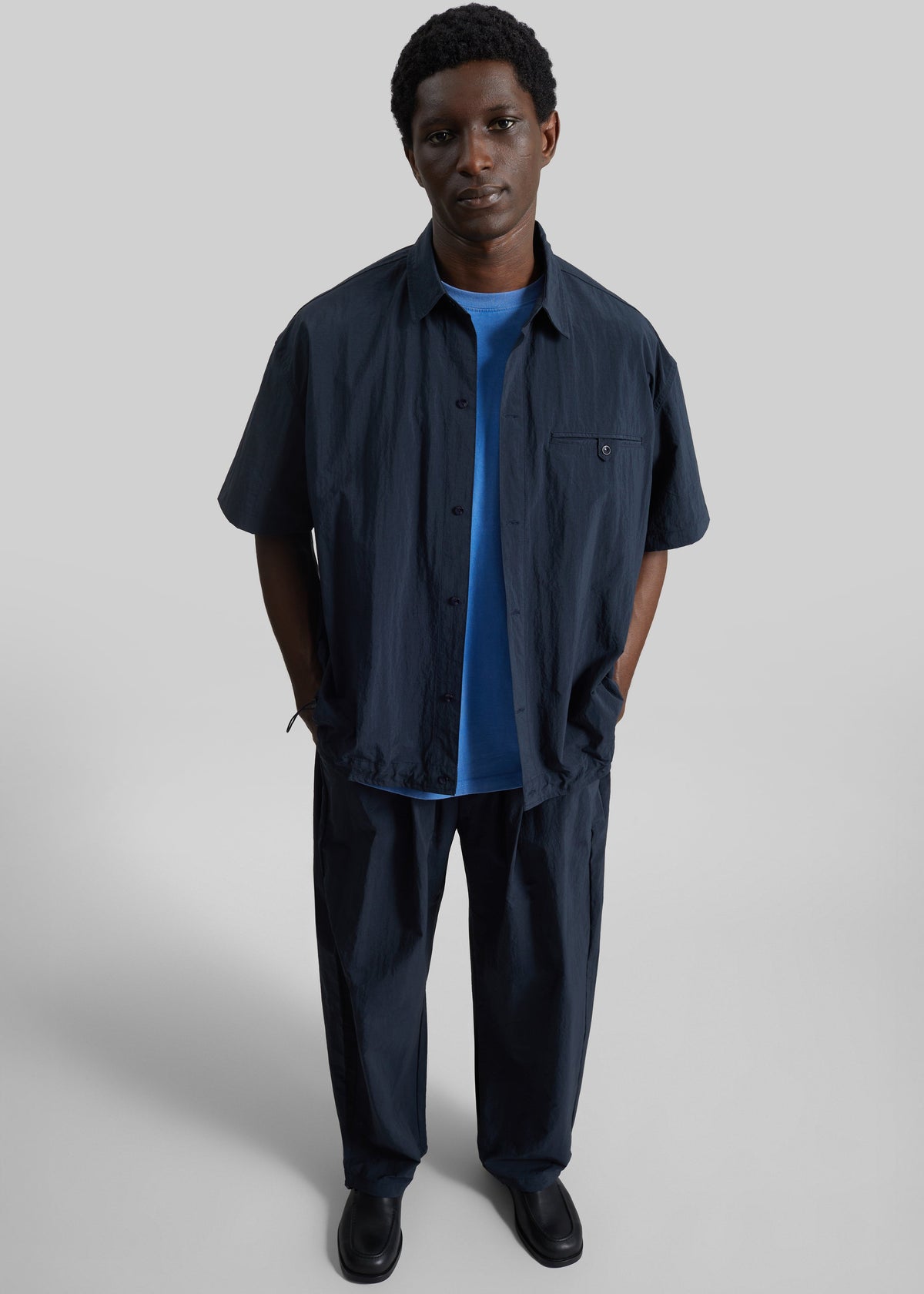 Belem Drawstring Pants - Navy β view 4 of 8