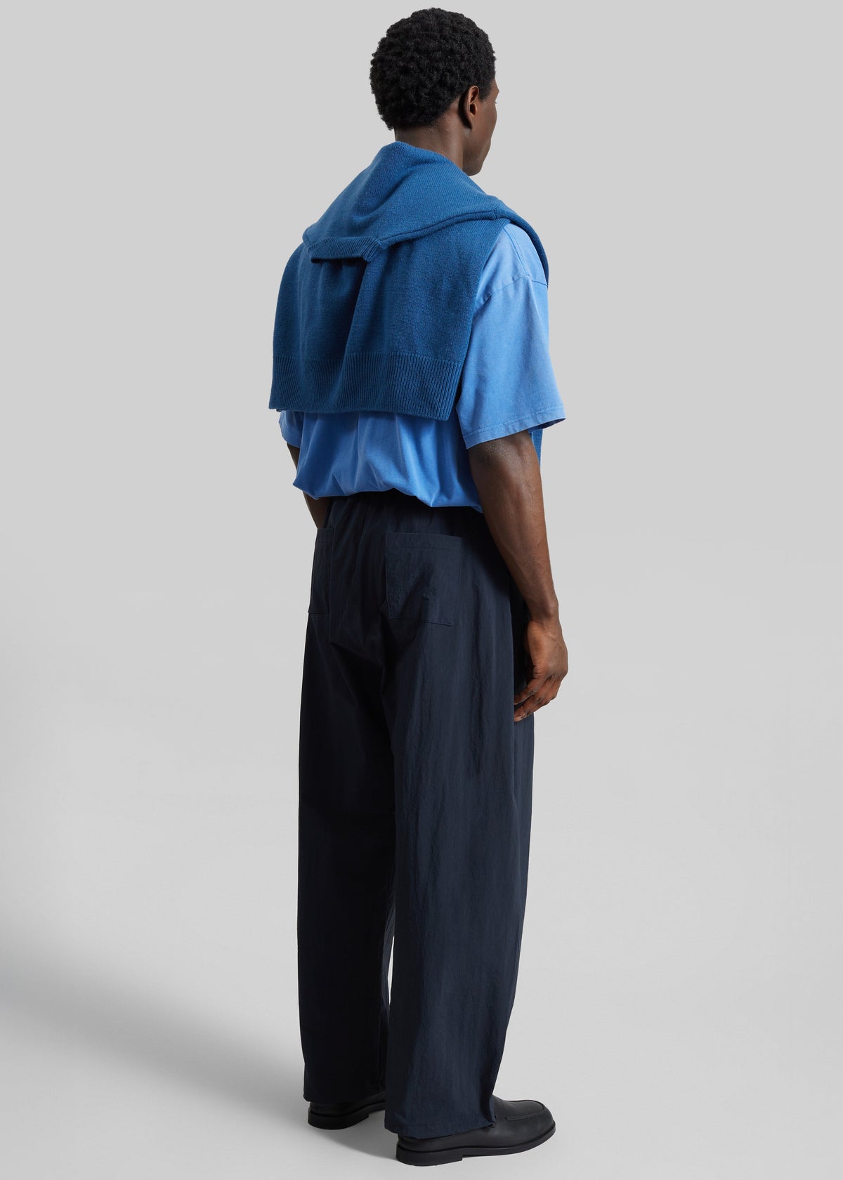 Belem Drawstring Pants - Navy β view 7 of 8