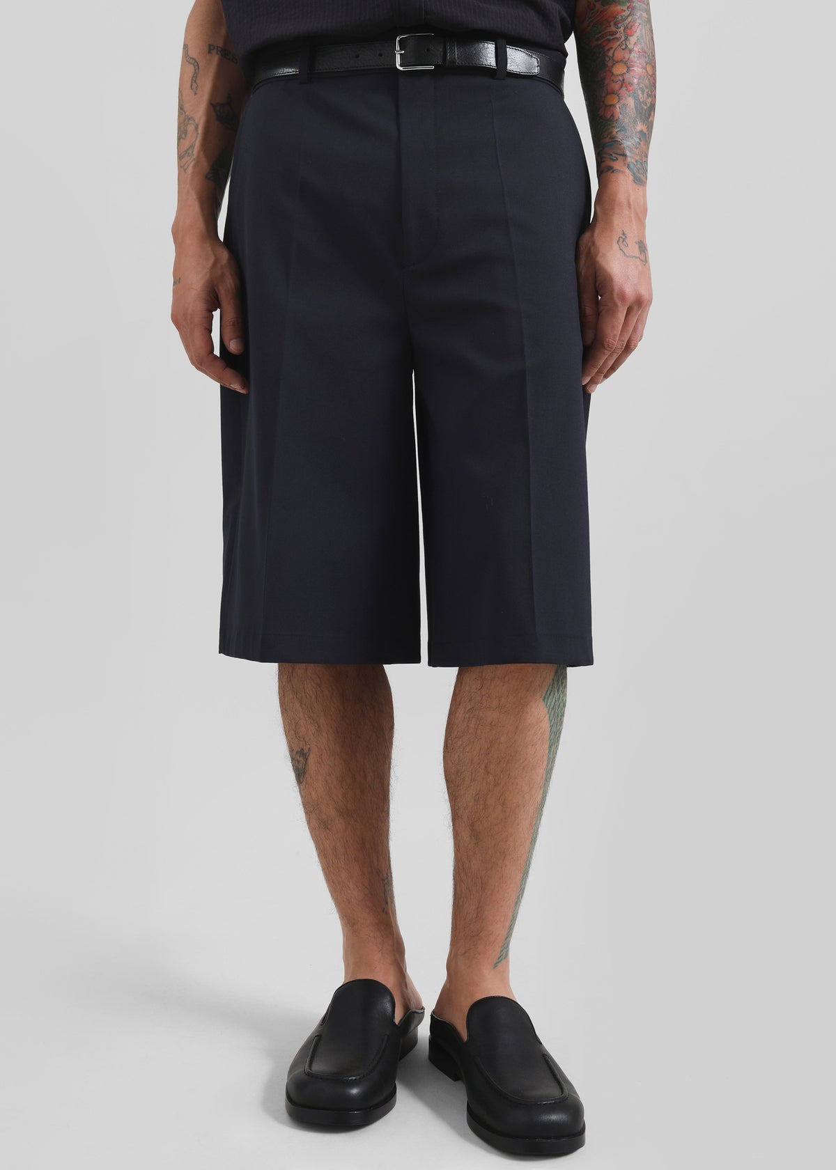Belgrave Bermuda Shorts - Navy β view 1 of 12