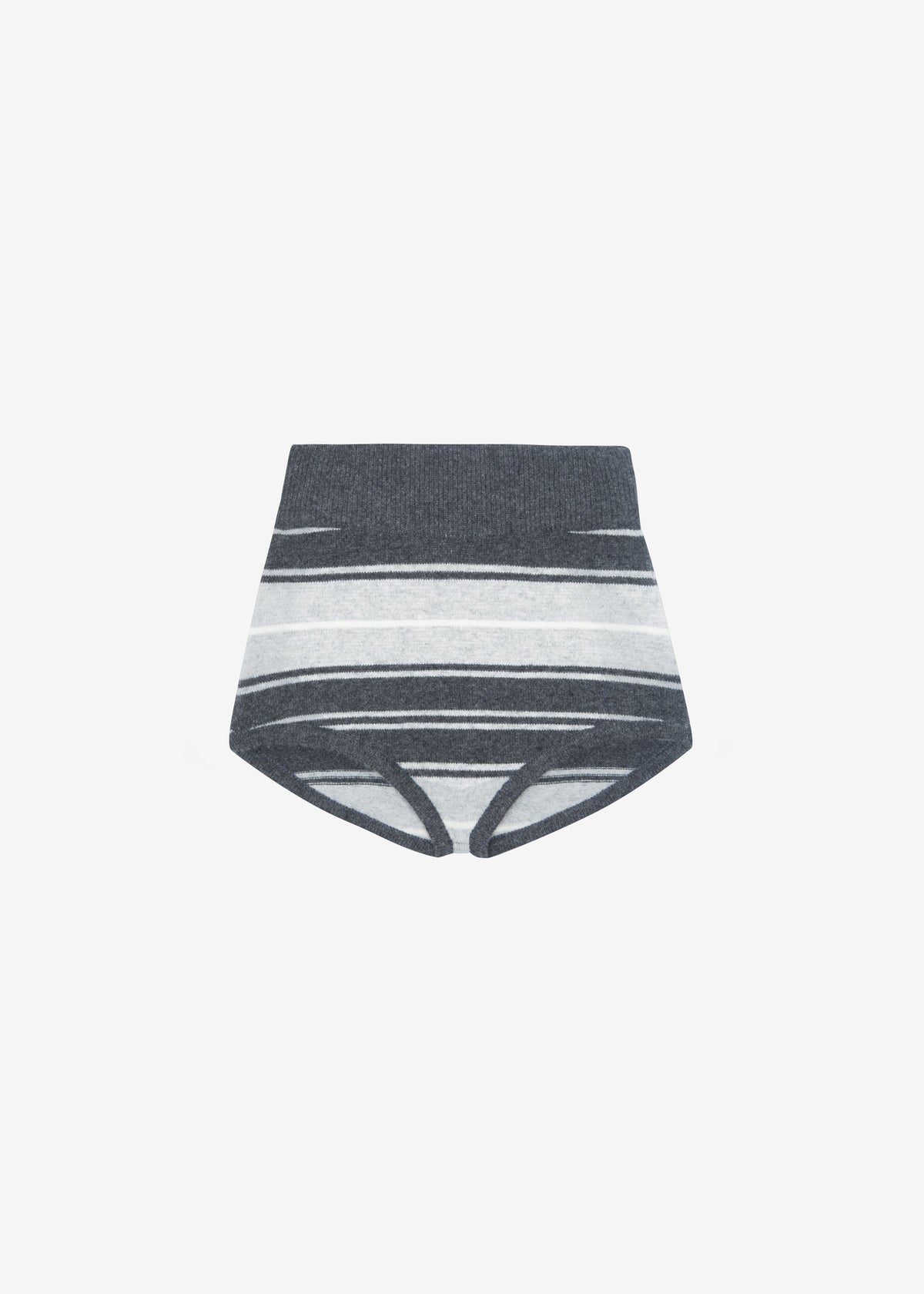 Belize Knit Hot Pants - Grey Stripe β view 10 of 10