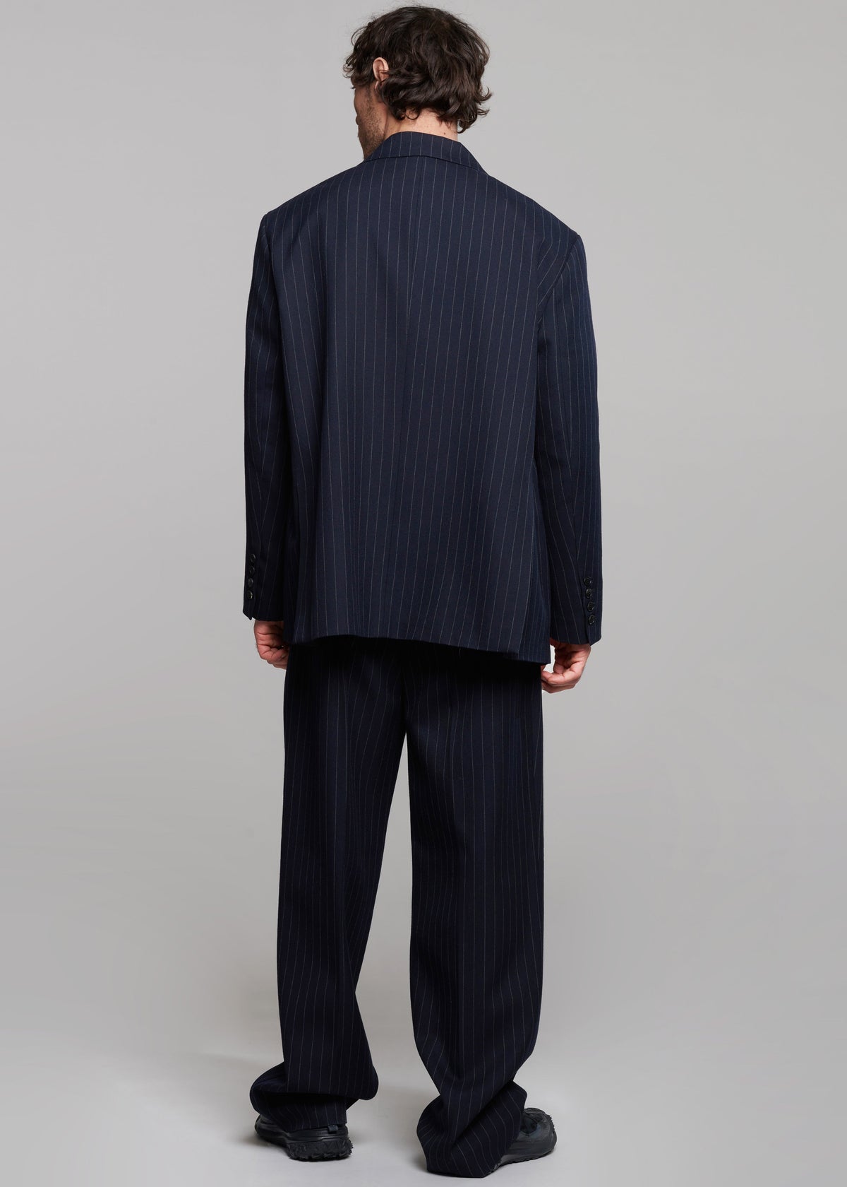 Beo Blazer - Navy/White Pinstripe β view 9 of 10