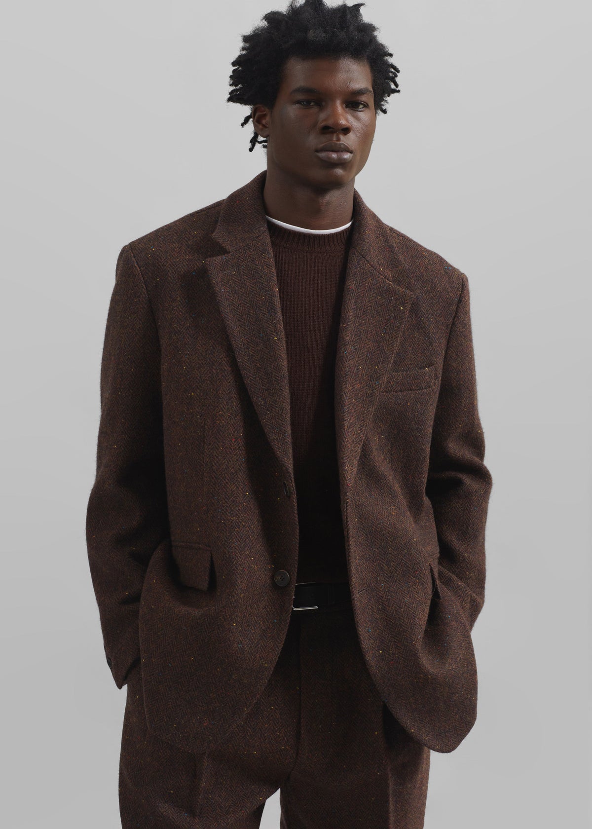 Beo Wool Blazer - Brown β view 1 of 7