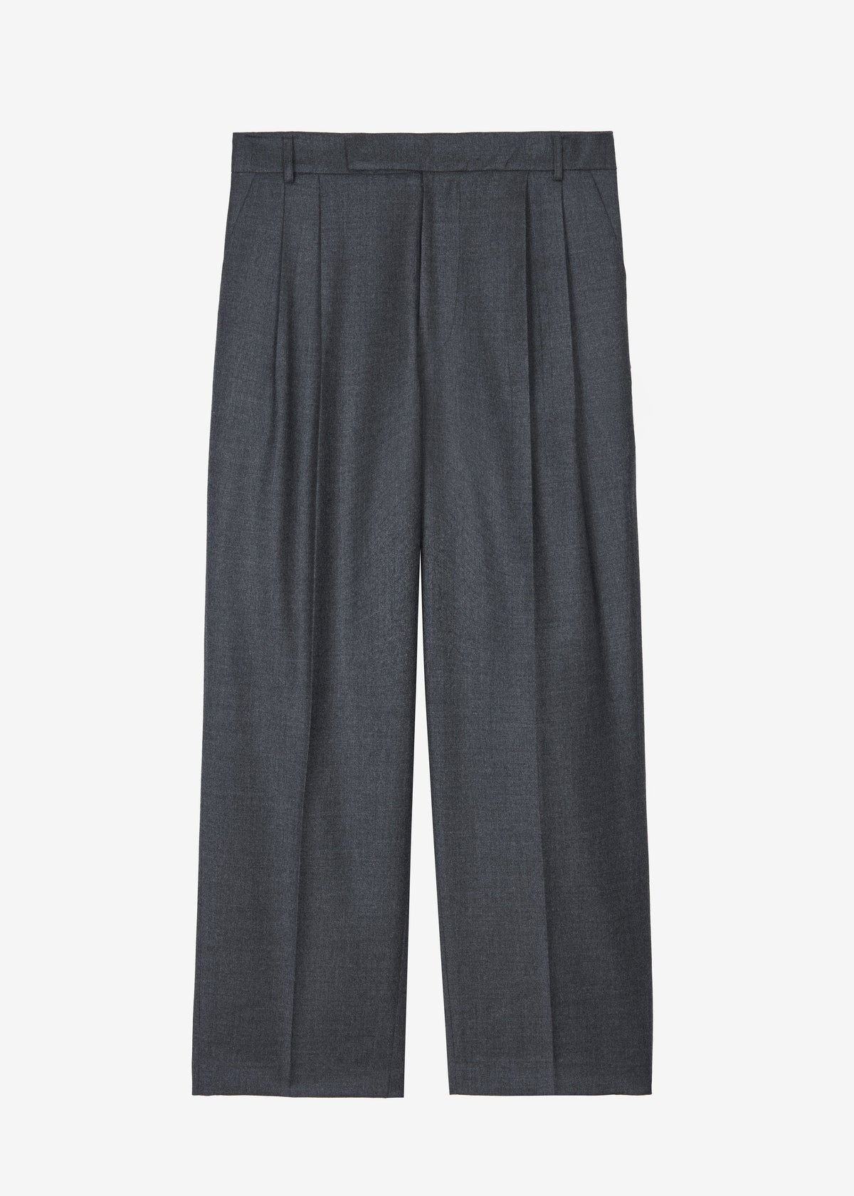 Beo Wool Flannel Suit Pants - Charcoal β view 9 of 9