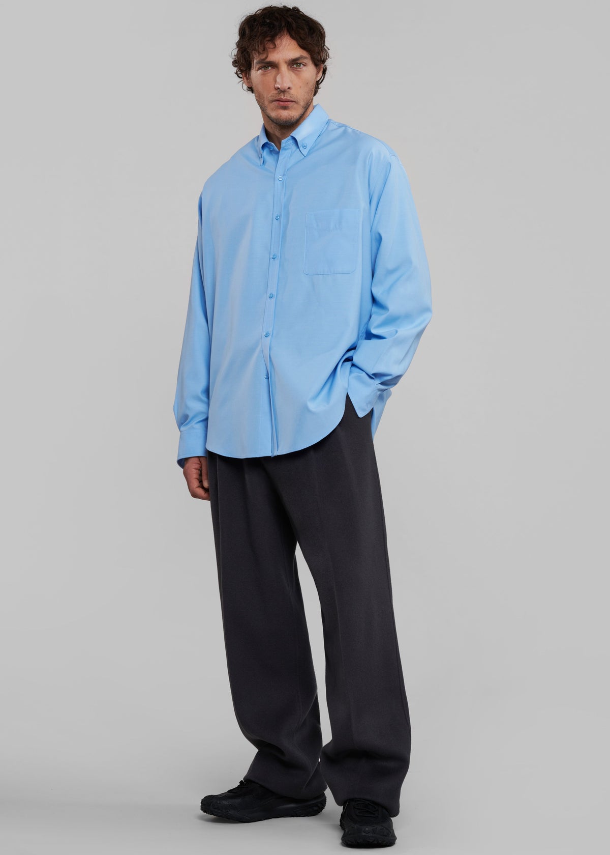 Beo Wool Suit Pants - Dark Grey β view 8 of 10