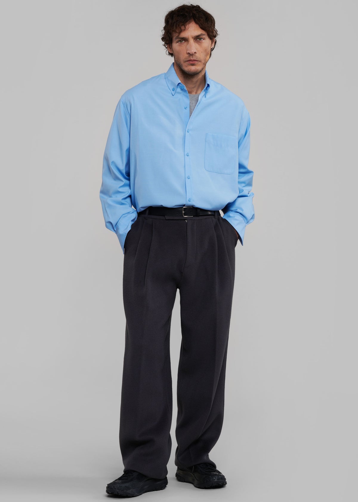 Beo Wool Suit Pants - Dark Grey β view 7 of 10