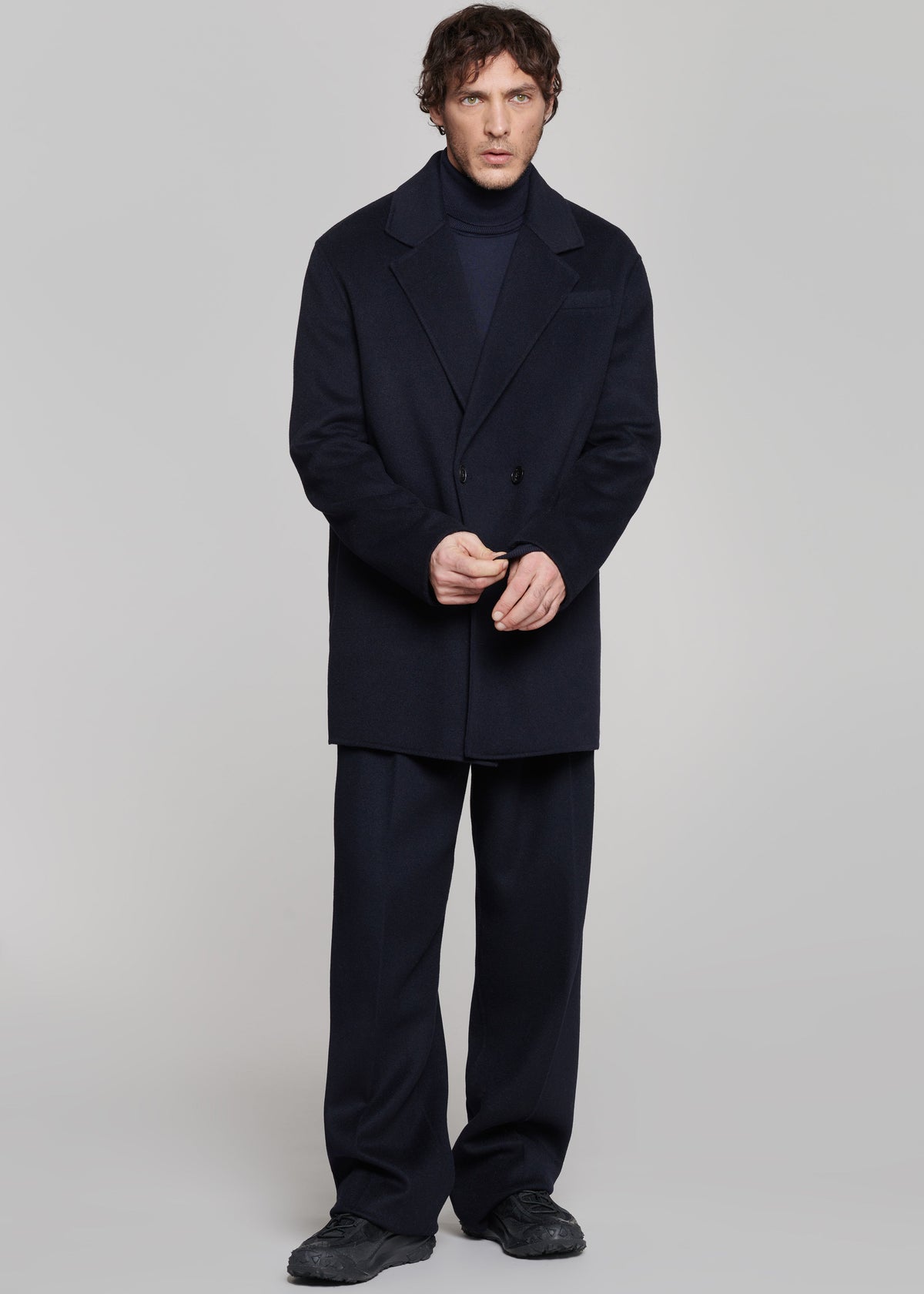 Beo Wool Suit Pants - Navy β view 6 of 8