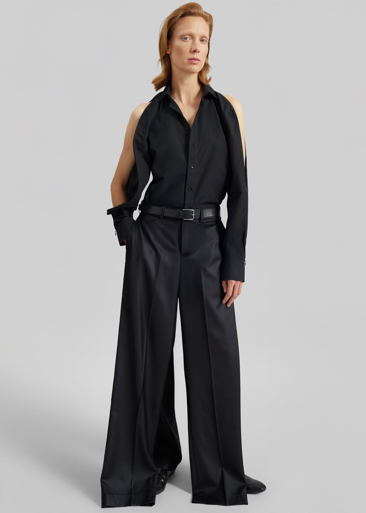 Bettter Zipped Shirt - Black β view 2 of 5